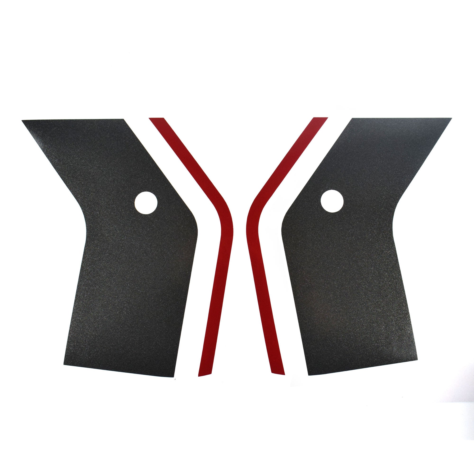 Pyramid Decals | Yamaha XSR 900 Seat Cowl Grey & Red Set-BRA0208-Decals-Pyramid Motorcycle Accessories