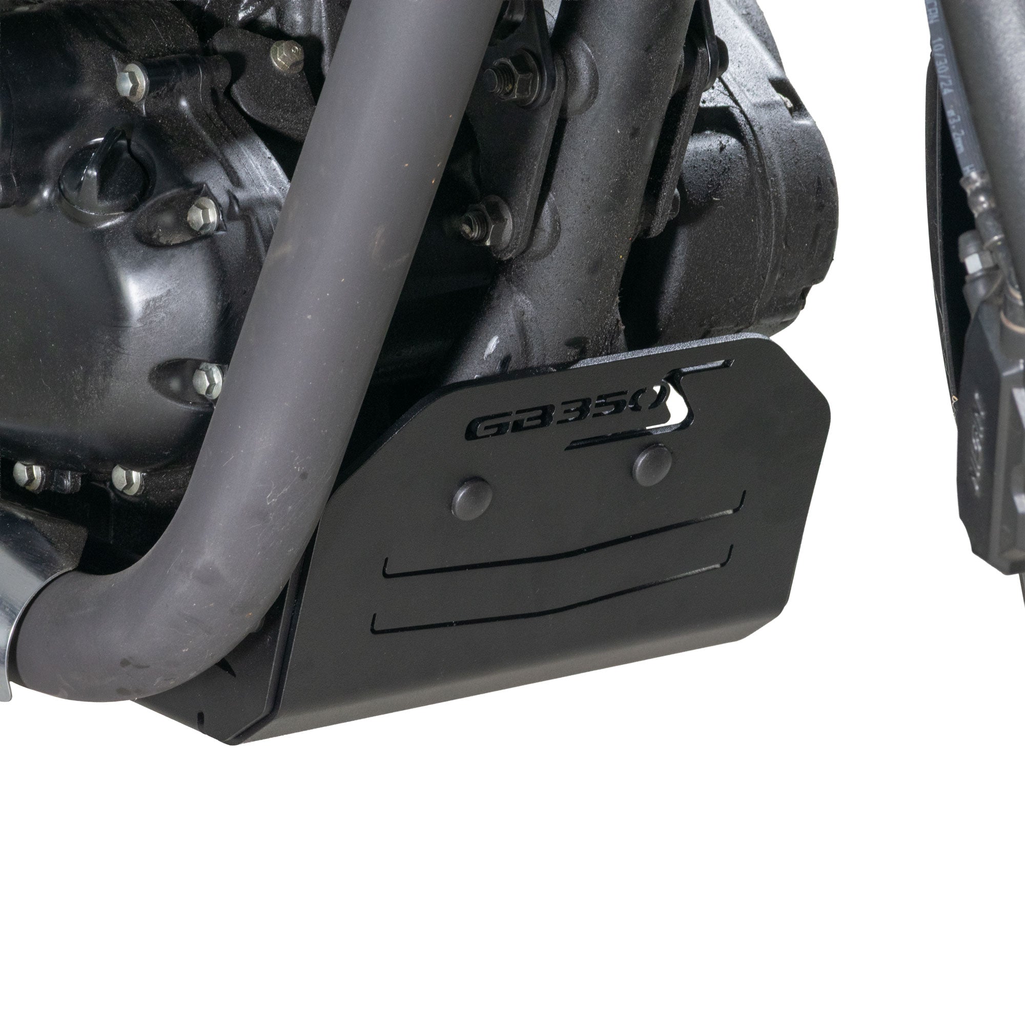 Pyramid Engine Guard | Matte Black | Honda GB350S 2025>Current -  Shop name