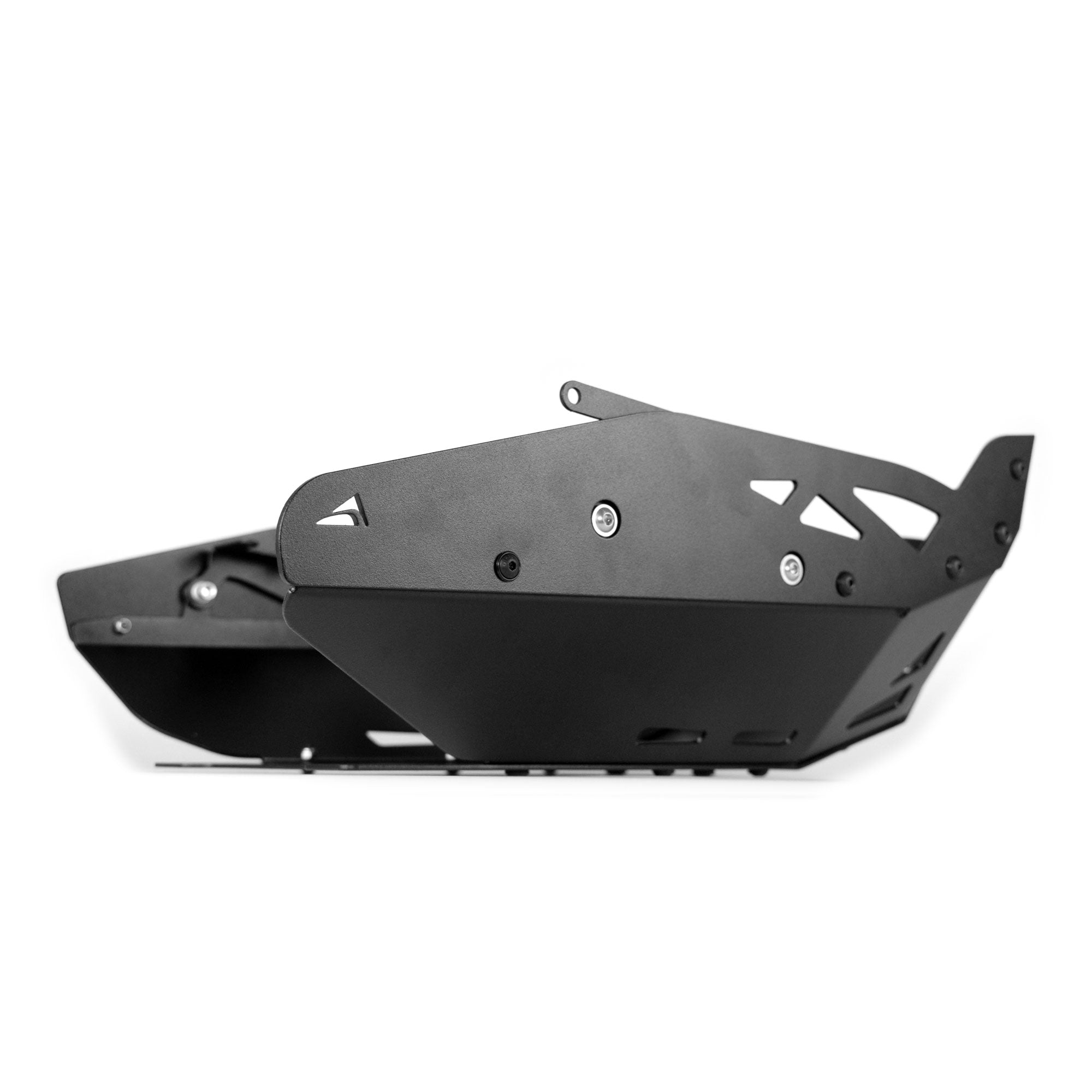 Pyramid Engine Plate | Matte Black | Yamaha Tracer 9 GT/GT+ 2021>Current-22156M-Engine Guards-Pyramid Motorcycle Accessories