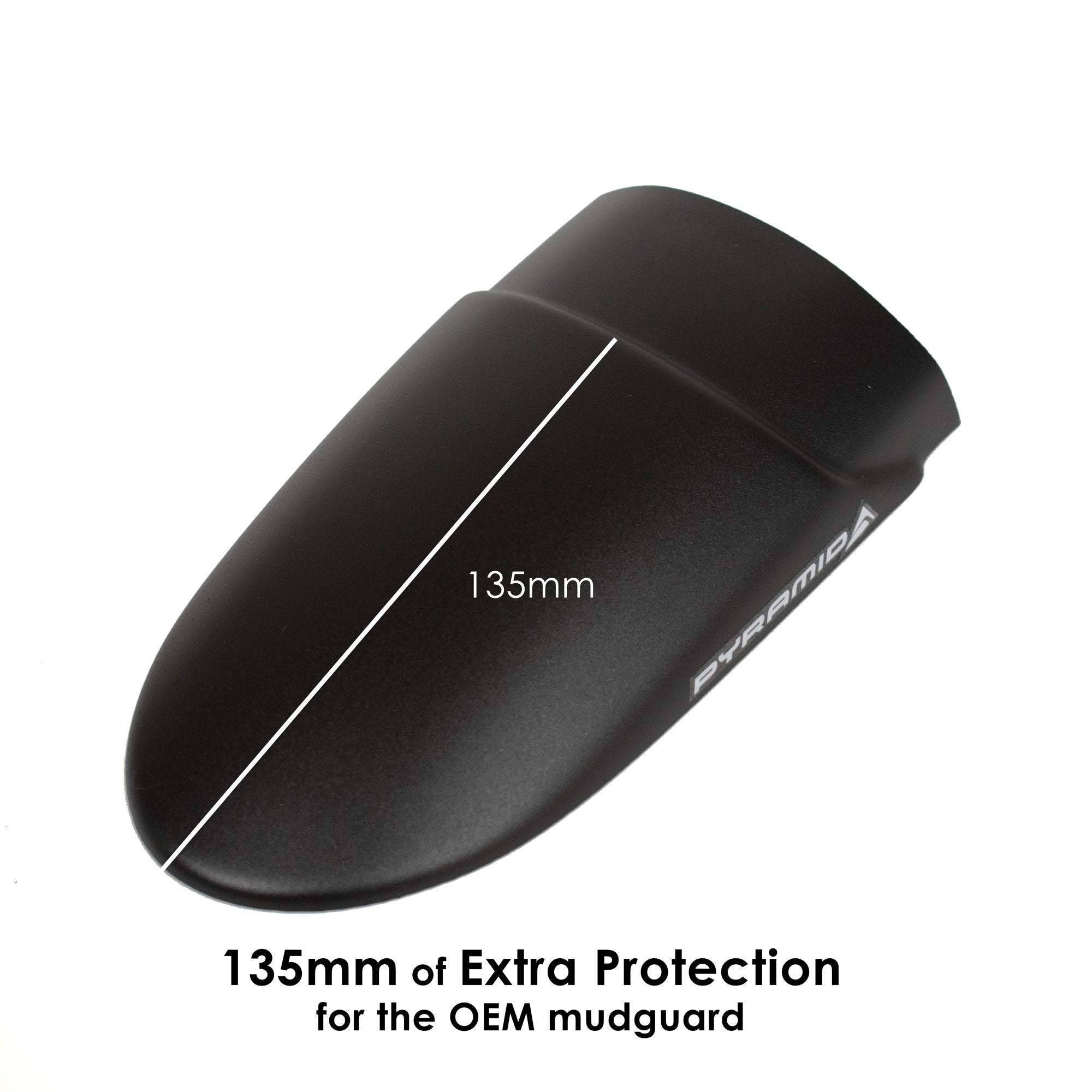 Pyramid Extenda Fenda Beak | Matte Black | Royal Enfield Himalayan 450 2024>-Extenda Fendas-Pyramid Motorcycle Accessories