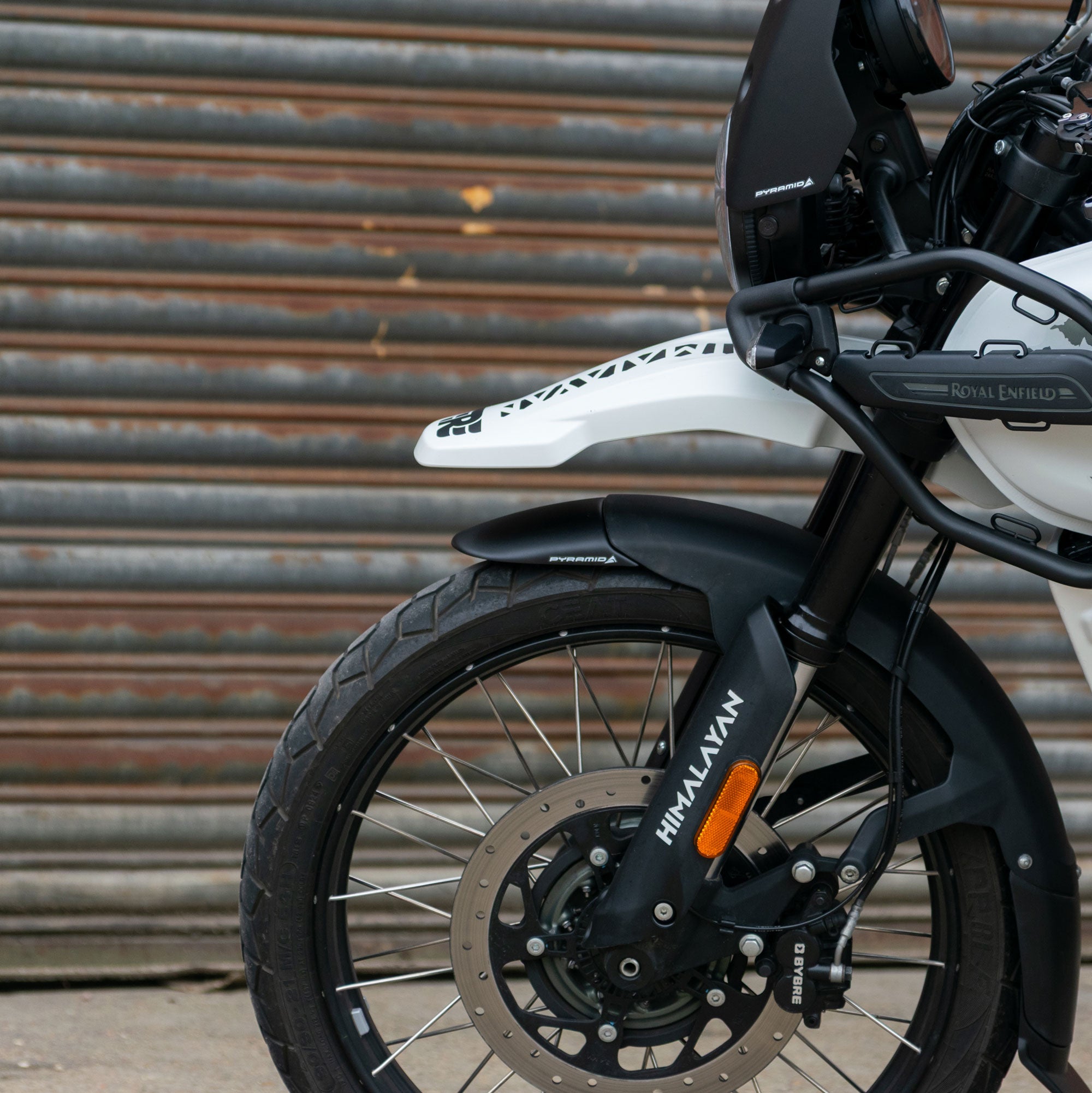 Pyramid Extenda Fenda Beak | Matte Black | Royal Enfield Himalayan 450 2024>-Extenda Fendas-Pyramid Motorcycle Accessories