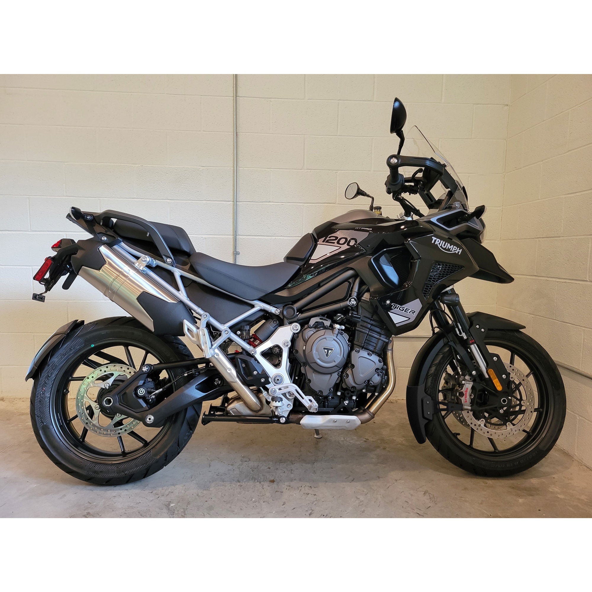 Pyramid Extenda Fenda EXTRA | Matte Black | Triumph Tiger 1200 GT Pro 2022>Current -  Shop name