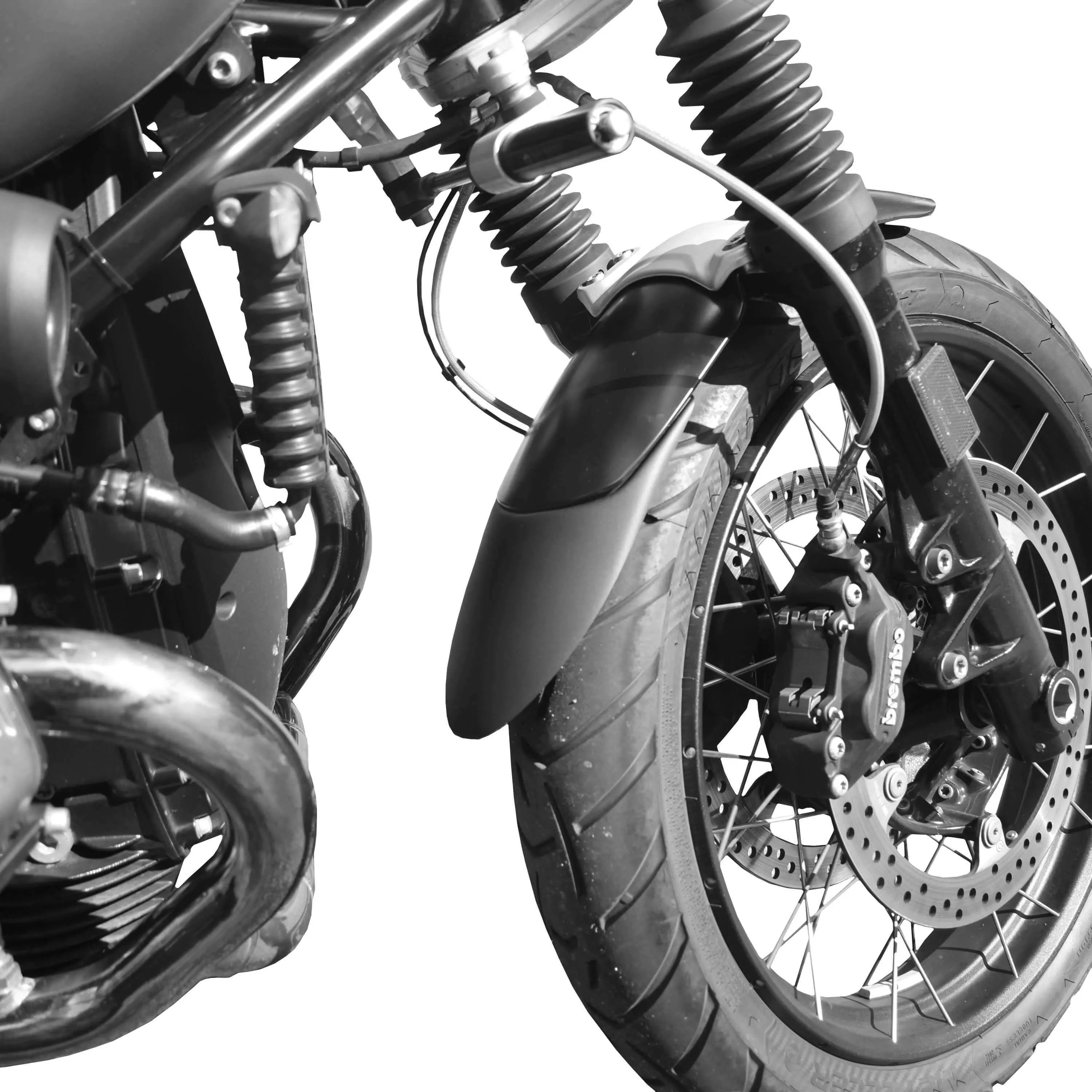 Pyramid Extenda Fenda | Matte Black | BMW R nineT Scrambler 2016>2024 -  Shop name