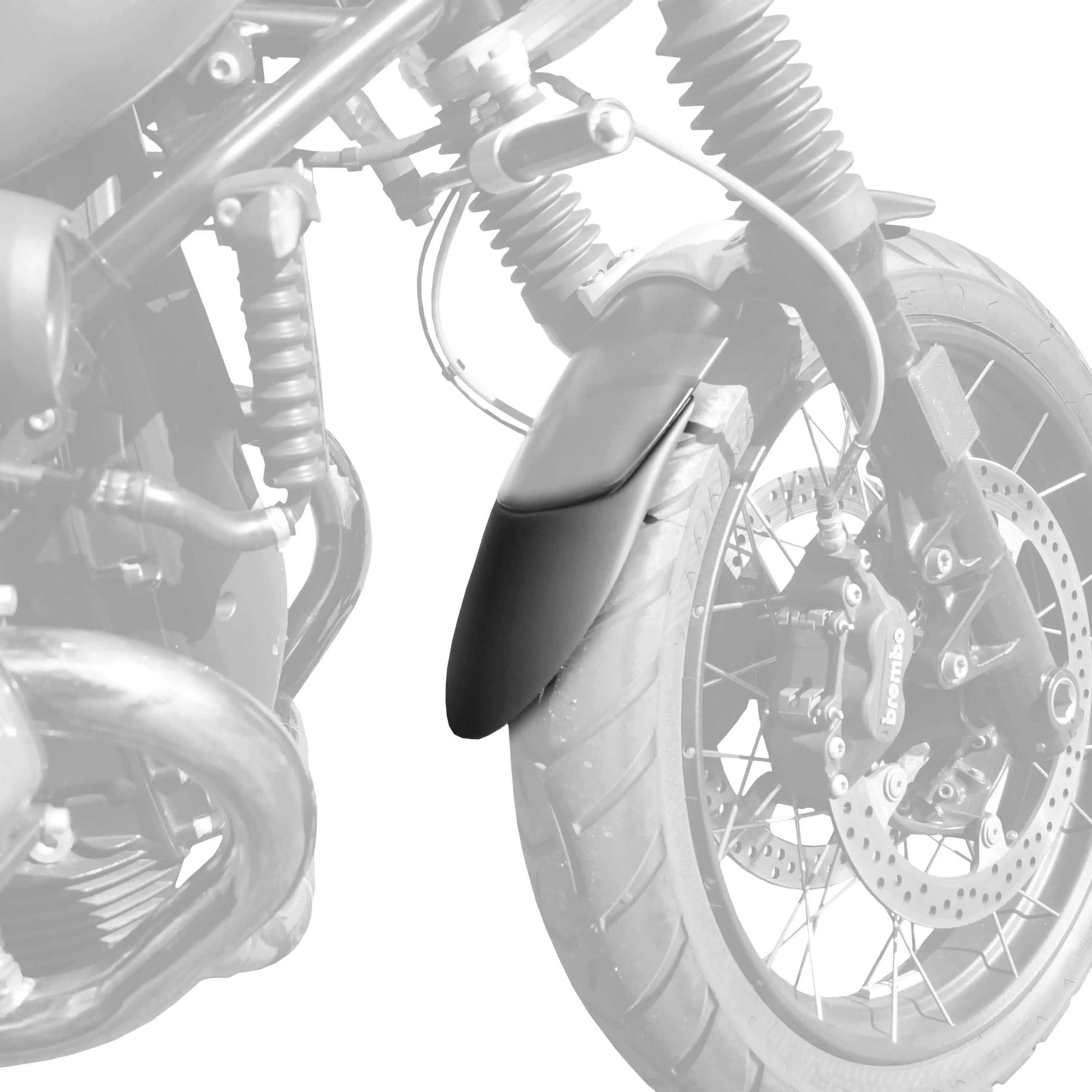 Pyramid Extenda Fenda | Matte Black | BMW R nineT Scrambler 2016>2024 -  Shop name