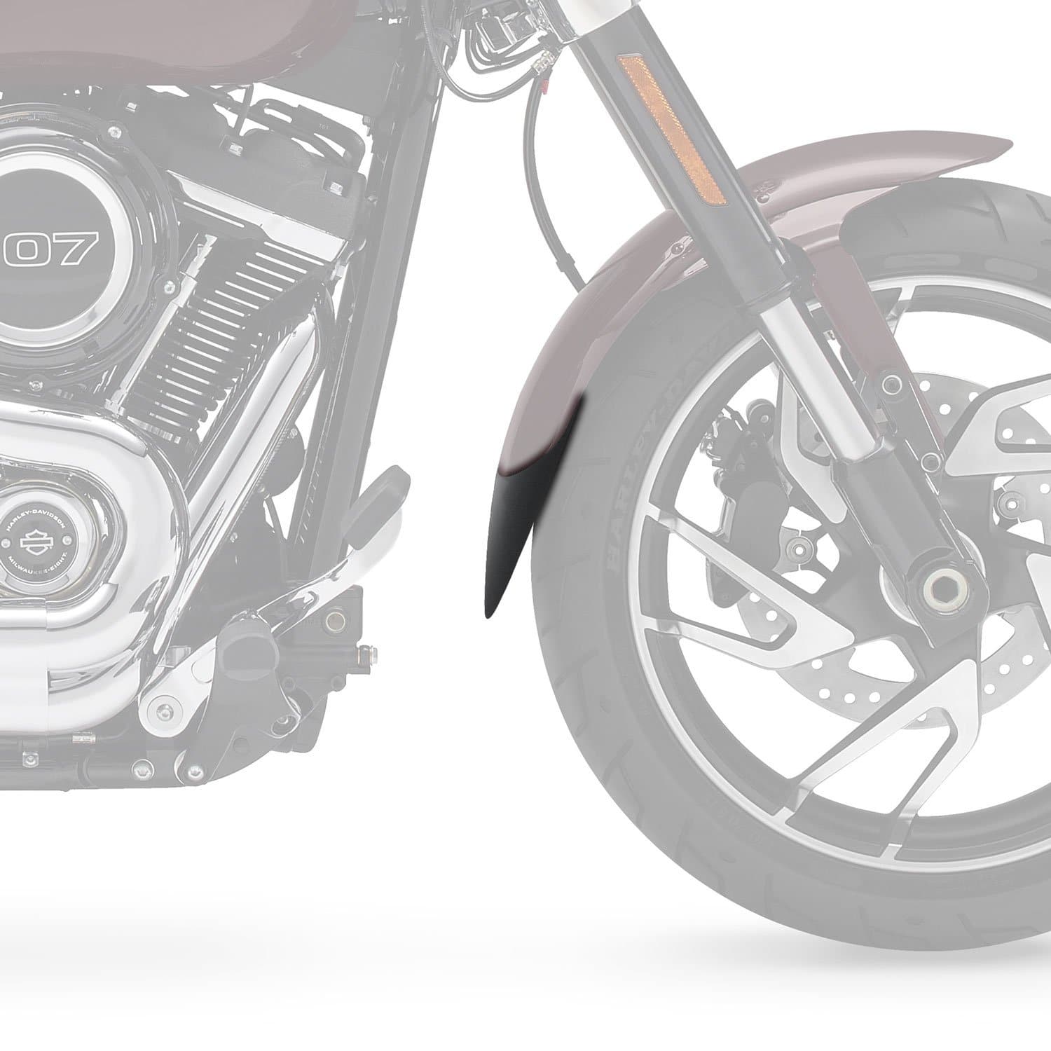 Pyramid Extenda Fenda | Matte Black | Harley Davidson Softail Low Rider S (FXLRS) 2020>Current -  Shop name