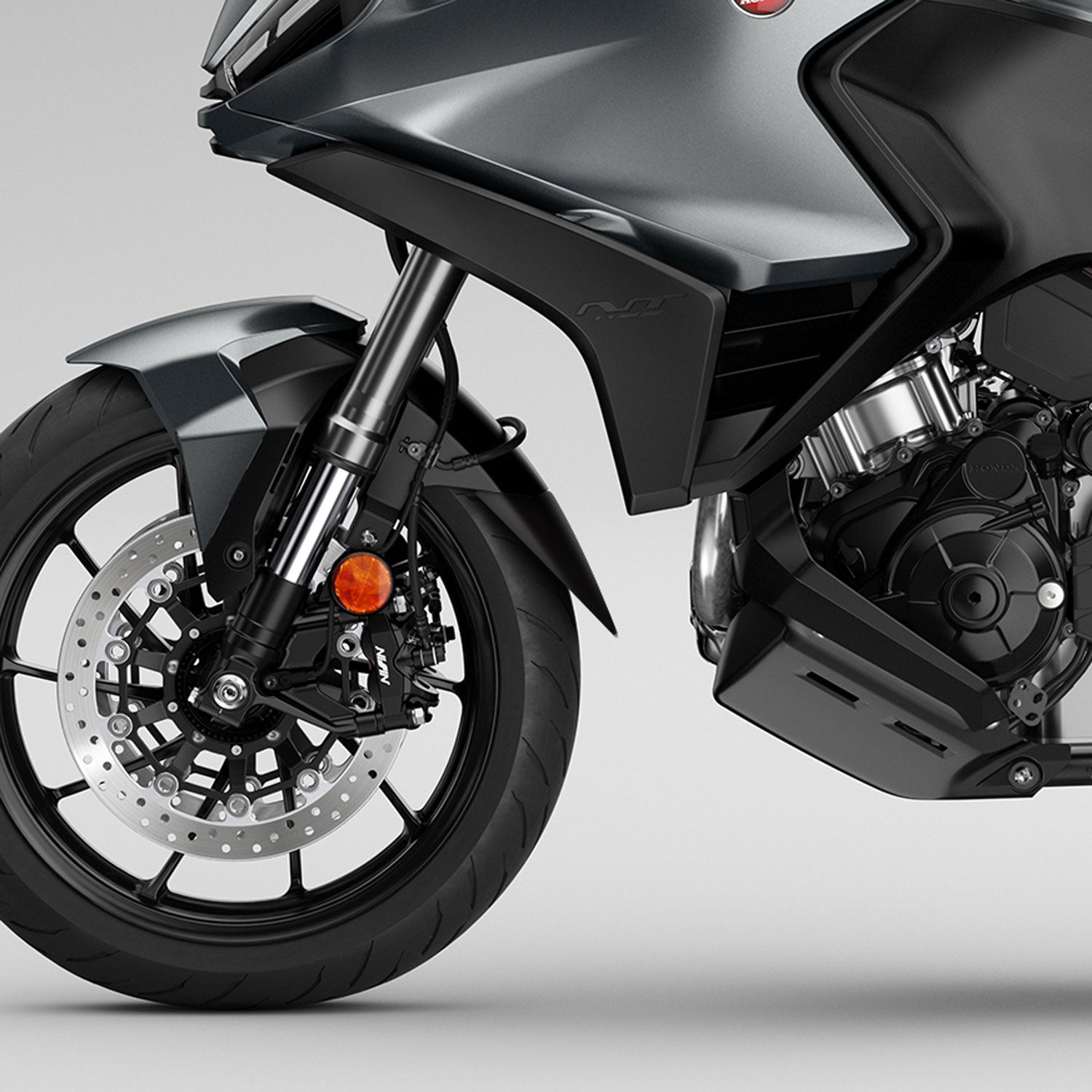 Pyramid Extenda Fenda | Matte Black | Honda NT1100 2022>2024 -   Pyramid Motorcycle Accessories