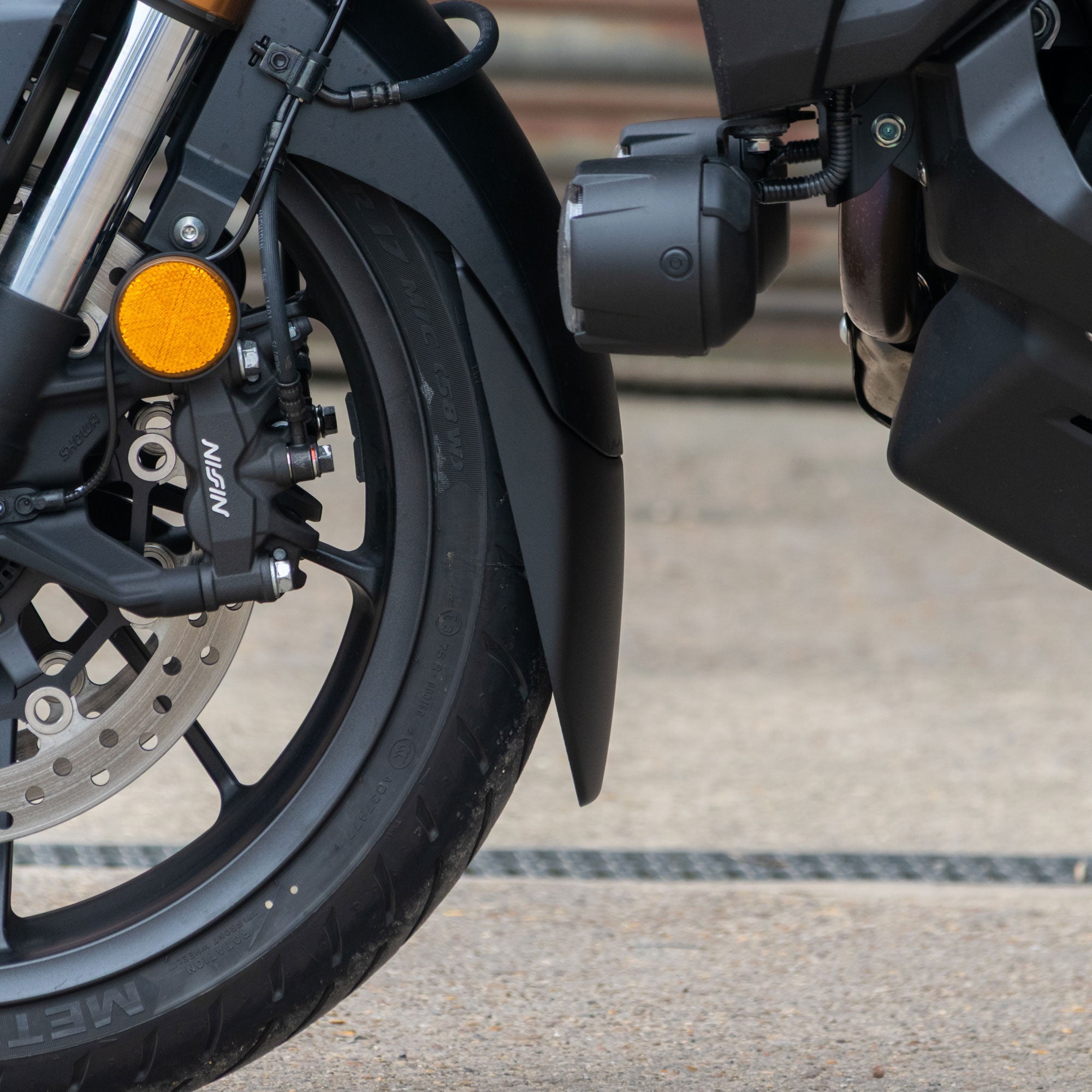 Pyramid Extenda Fenda | Matte Black | Honda NT1100 2025>Current -  Shop name
