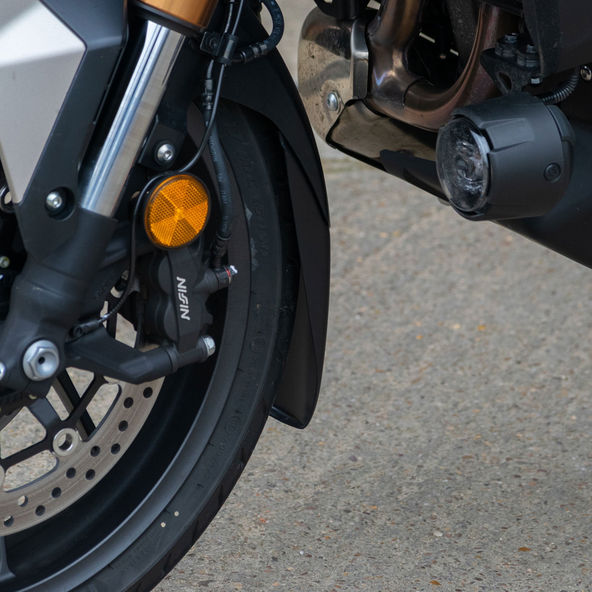 Pyramid Extenda Fenda | Matte Black | Honda NT1100 2025>Current -  Shop name