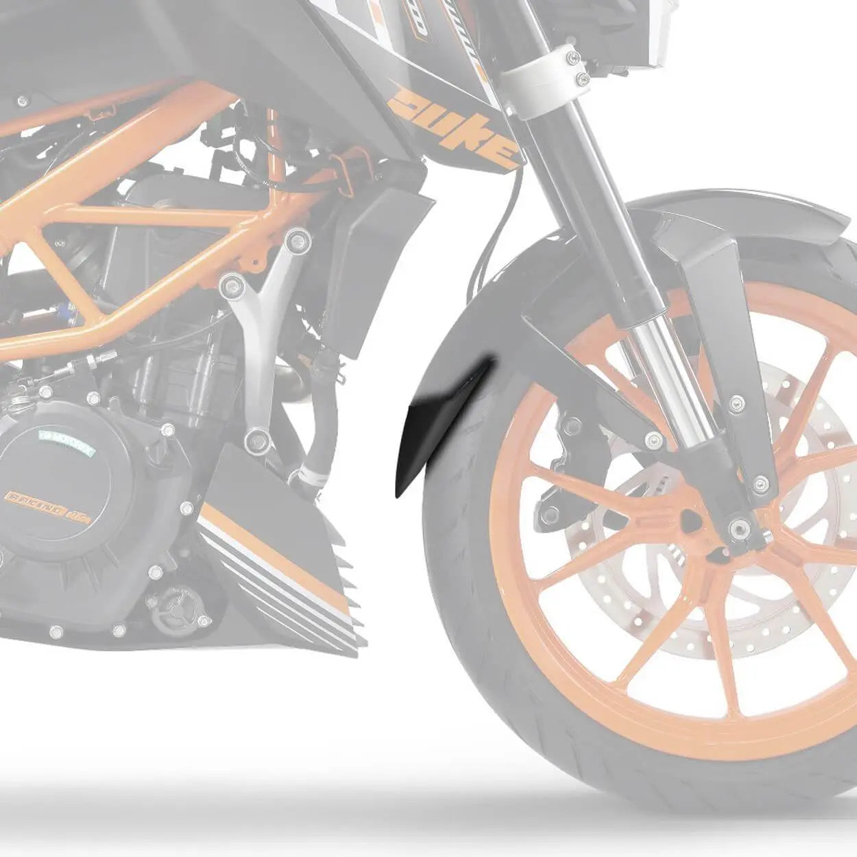 Pyramid Extenda Fenda | Matte Black | KTM 390 Duke 2017>2023 -  Shop name