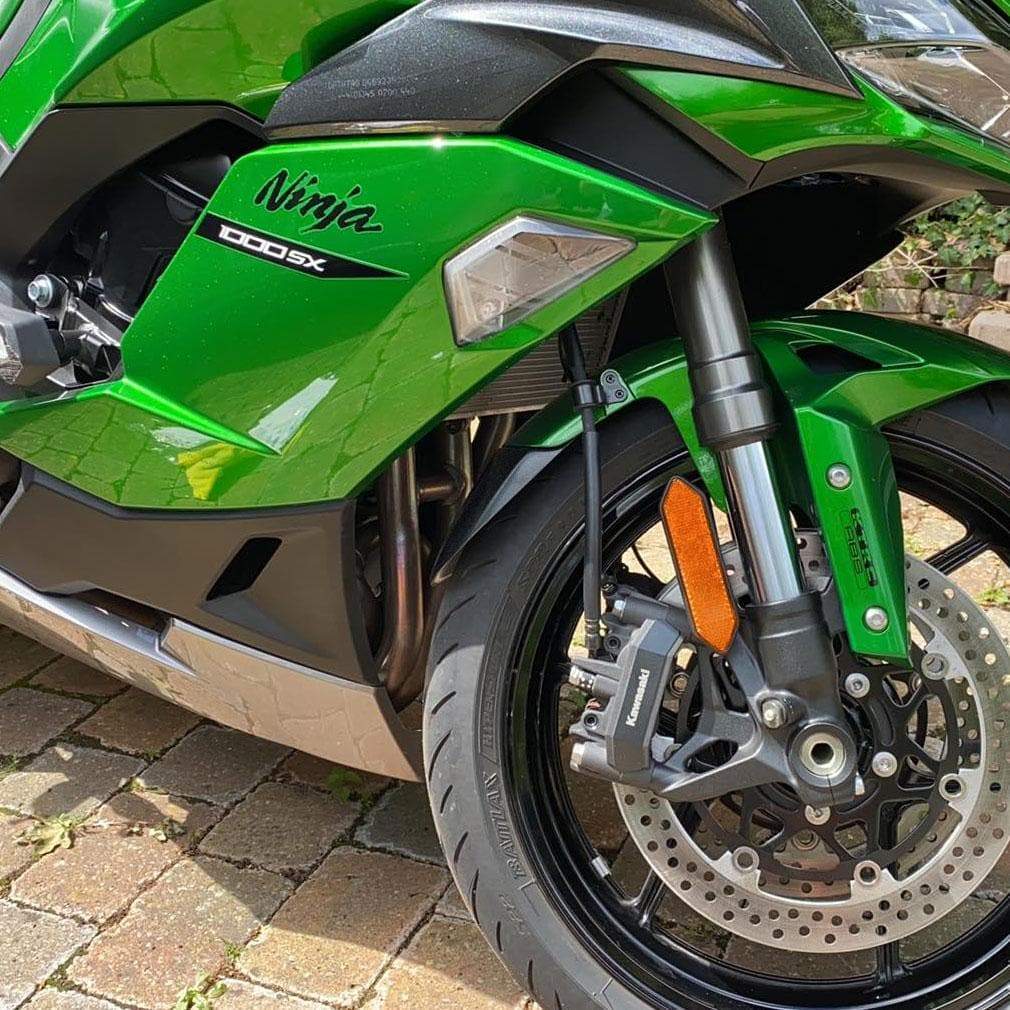 Pyramid Extenda Fenda | Matte Black | Kawasaki Ninja 1000 SX 2020>2024 -  Shop name