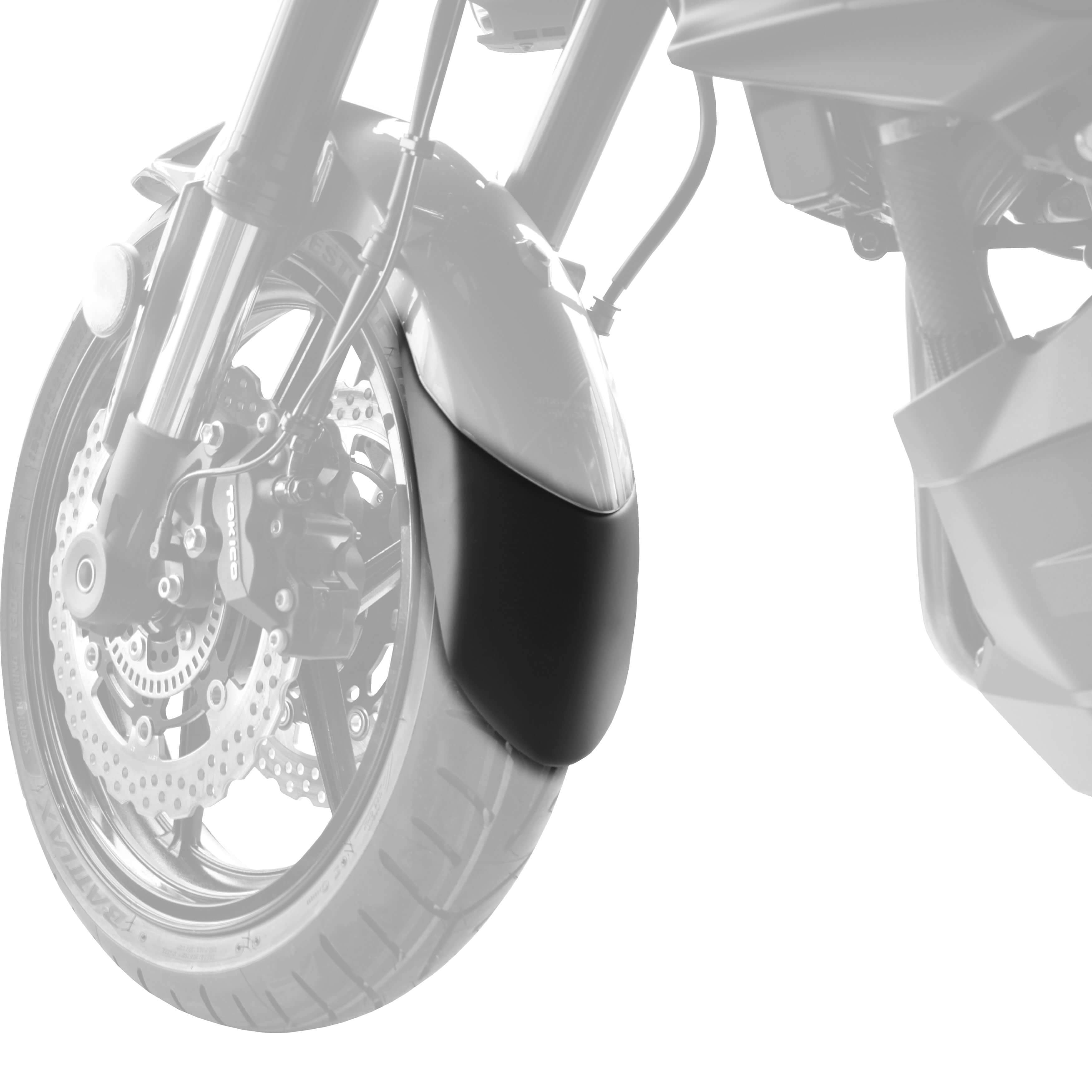 Pyramid Extenda Fenda | Matte Black | Kawasaki Versys 1000 2010>2024-Extenda Fendas-Pyramid Motorcycle Accessories