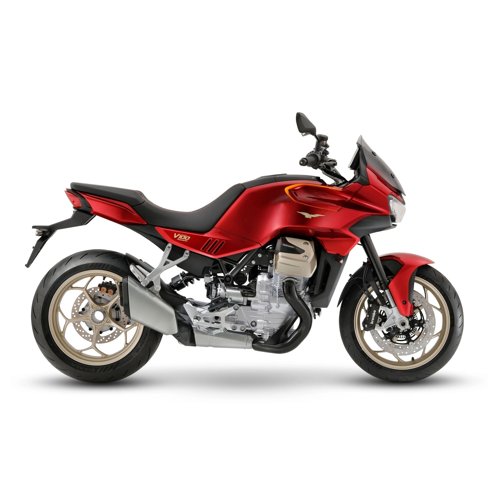 Pyramid Extenda Fenda | Matte Black | Moto Guzzi V100 Mandello 2022>Current -  Shop name