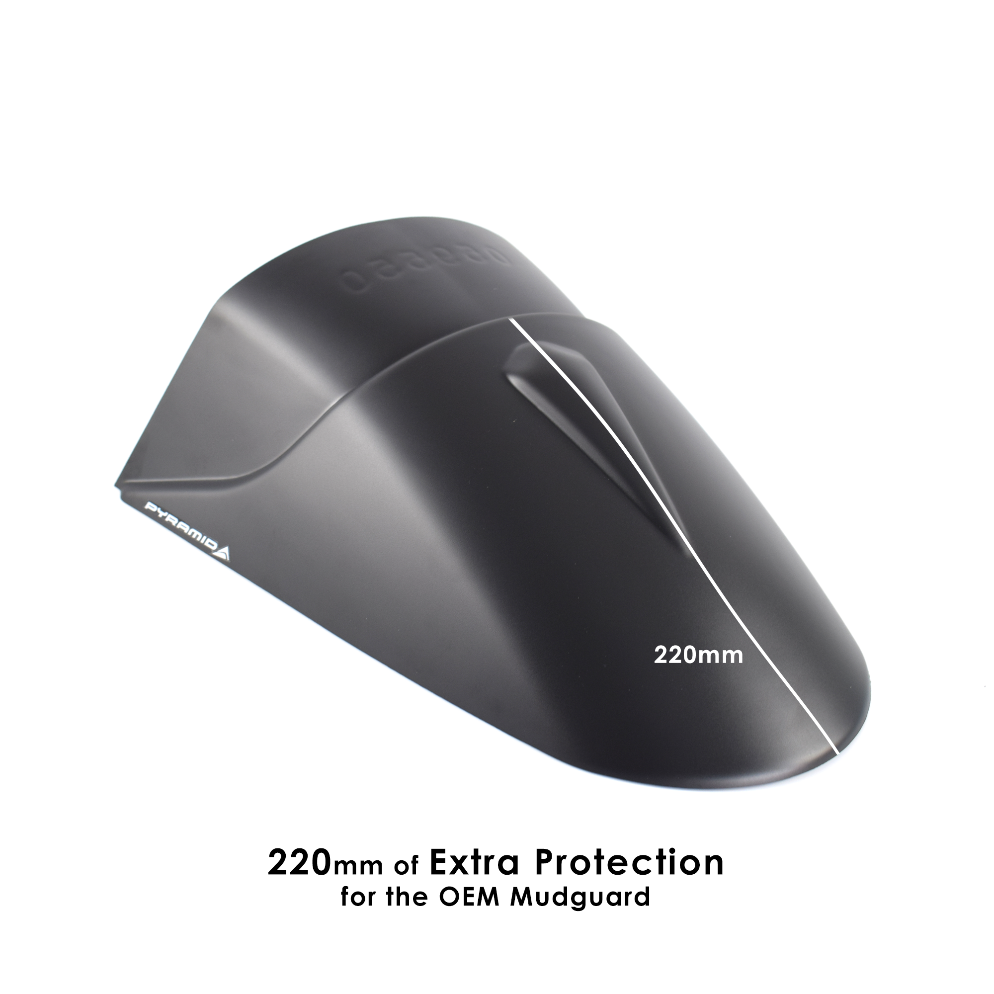 Pyramid Extenda Fenda | Matte Black | Piaggio Vespa GTS Super 125 2023>Current -  Shop name