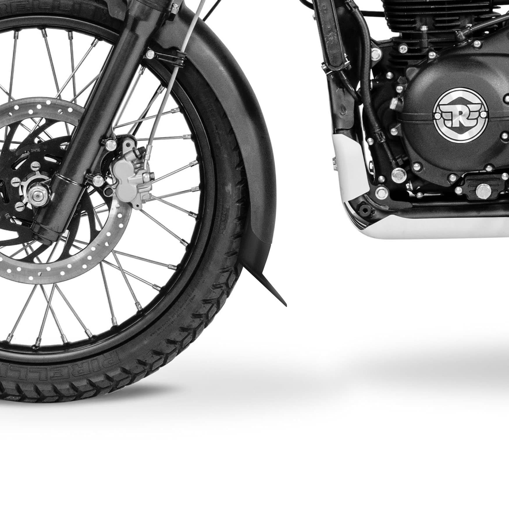 Pyramid Extenda Fenda | Matte Black | Royal Enfield Himalayan 410 2018>2024 -  Shop name