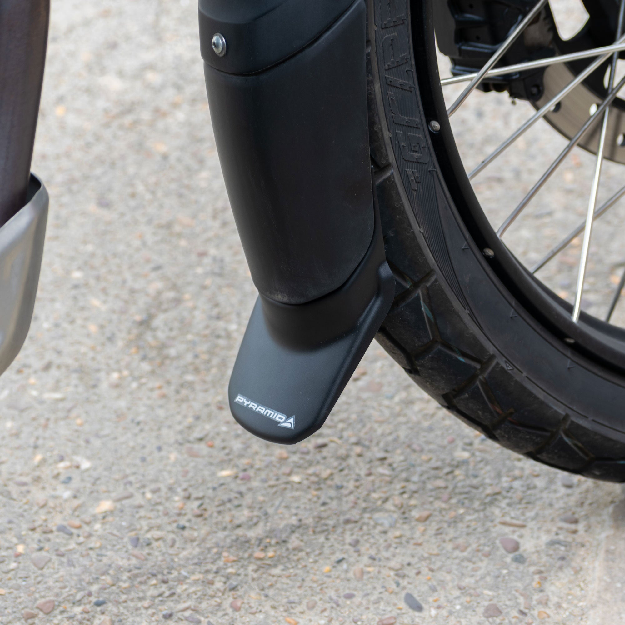 Pyramid Extenda Fenda | Matte Black | Royal Enfield Himalayan 450 2024>-Extenda Fendas-Pyramid Motorcycle Accessories