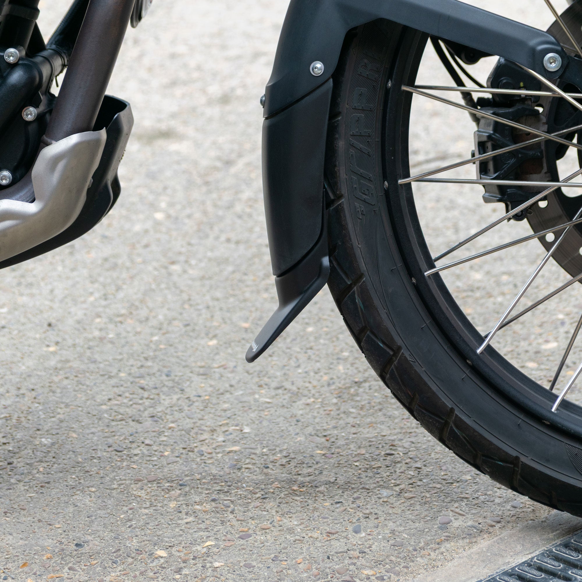 Pyramid Extenda Fenda | Matte Black | Royal Enfield Himalayan 450 2024>-Extenda Fendas-Pyramid Motorcycle Accessories