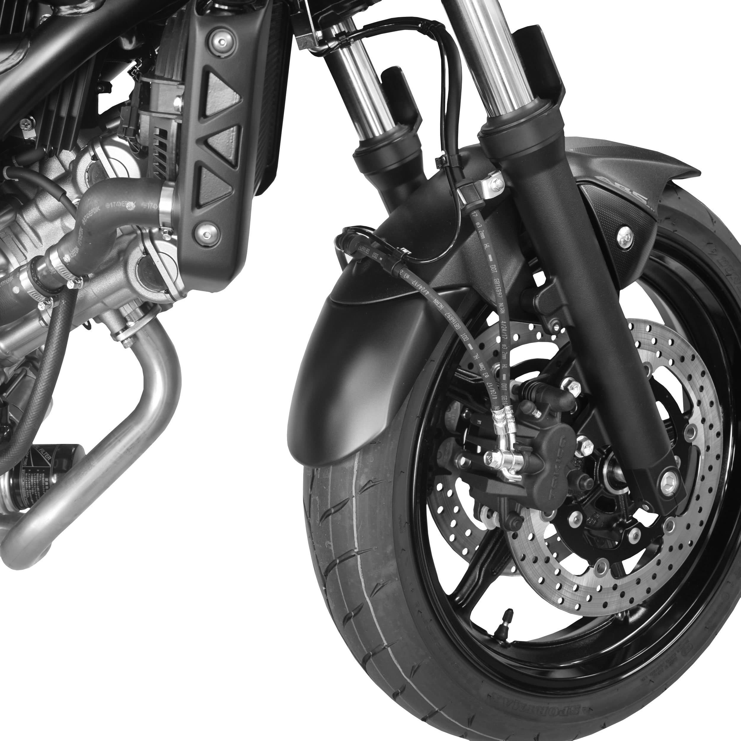 Pyramid Extenda Fenda | Matte Black | Suzuki SV650X 2018>Current -  Shop name