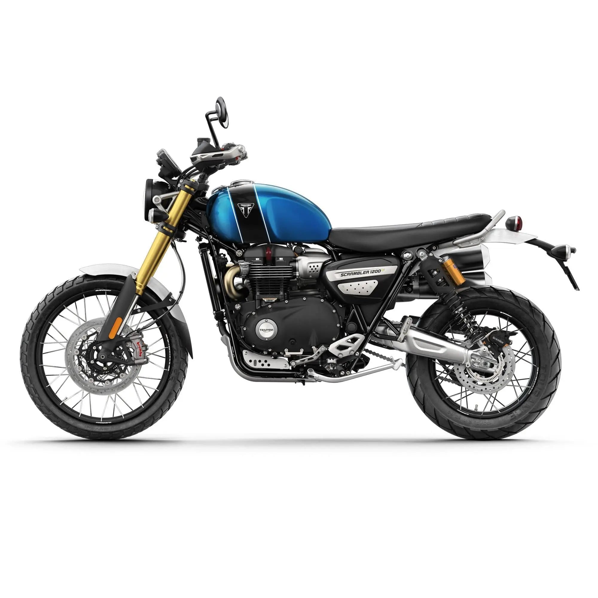 Pyramid Extenda Fenda | Matte Black | Triumph Scrambler 1200 XC 2019>2023 -  Shop name