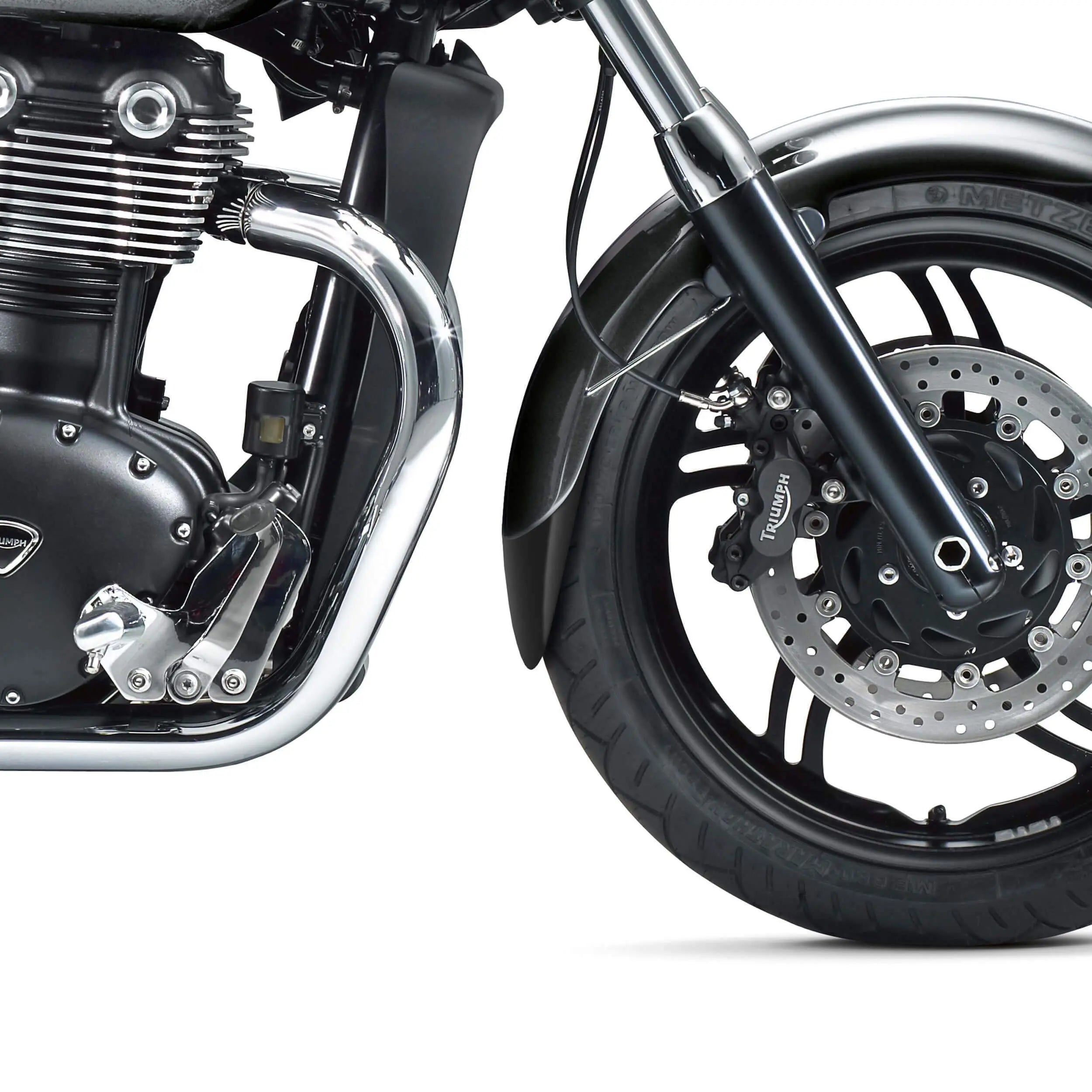 Pyramid Extenda Fenda | Matte Black | Triumph Thunderbird Storm 2011>2018 -  Shop name
