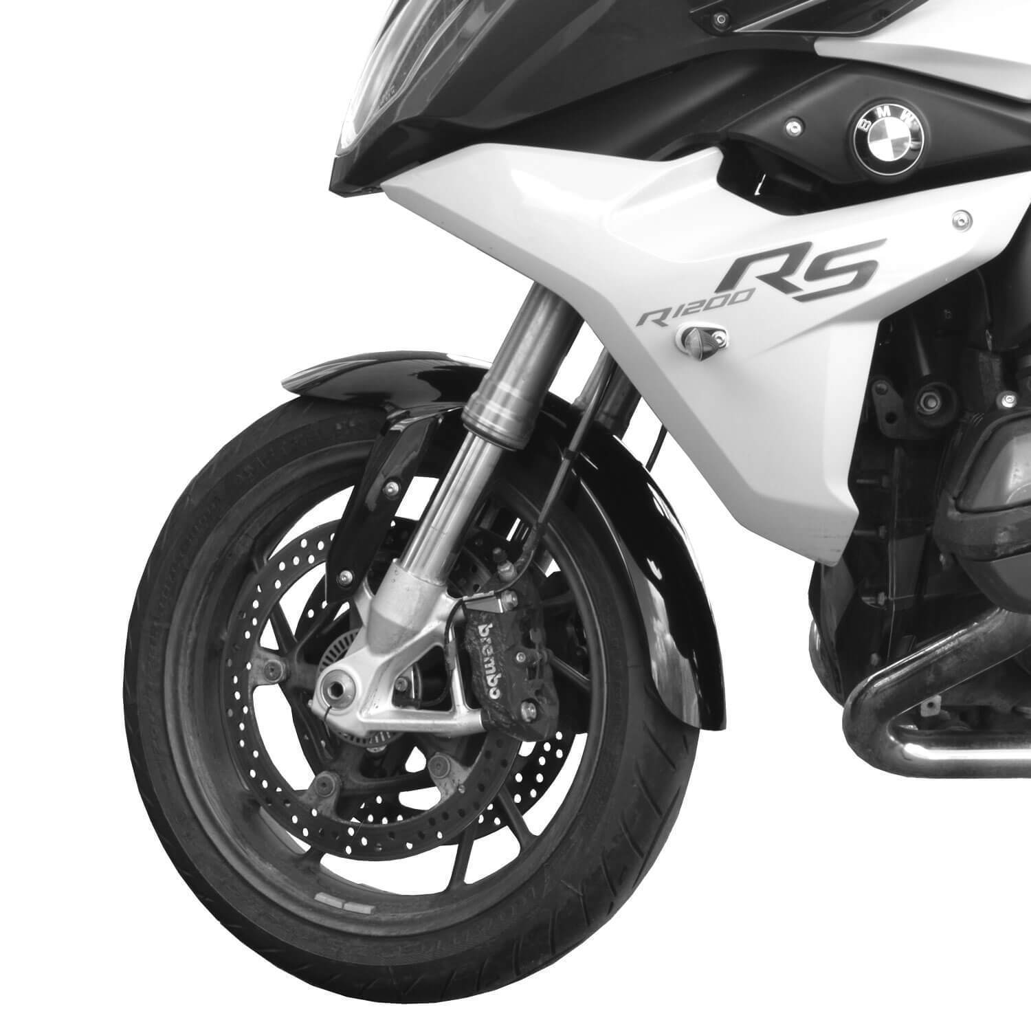 Pyramid Extended Front Guard | Gloss Black | BMW R 1200 RS 2015>Current-Front Guards-Pyramid Motorcycle Accessories