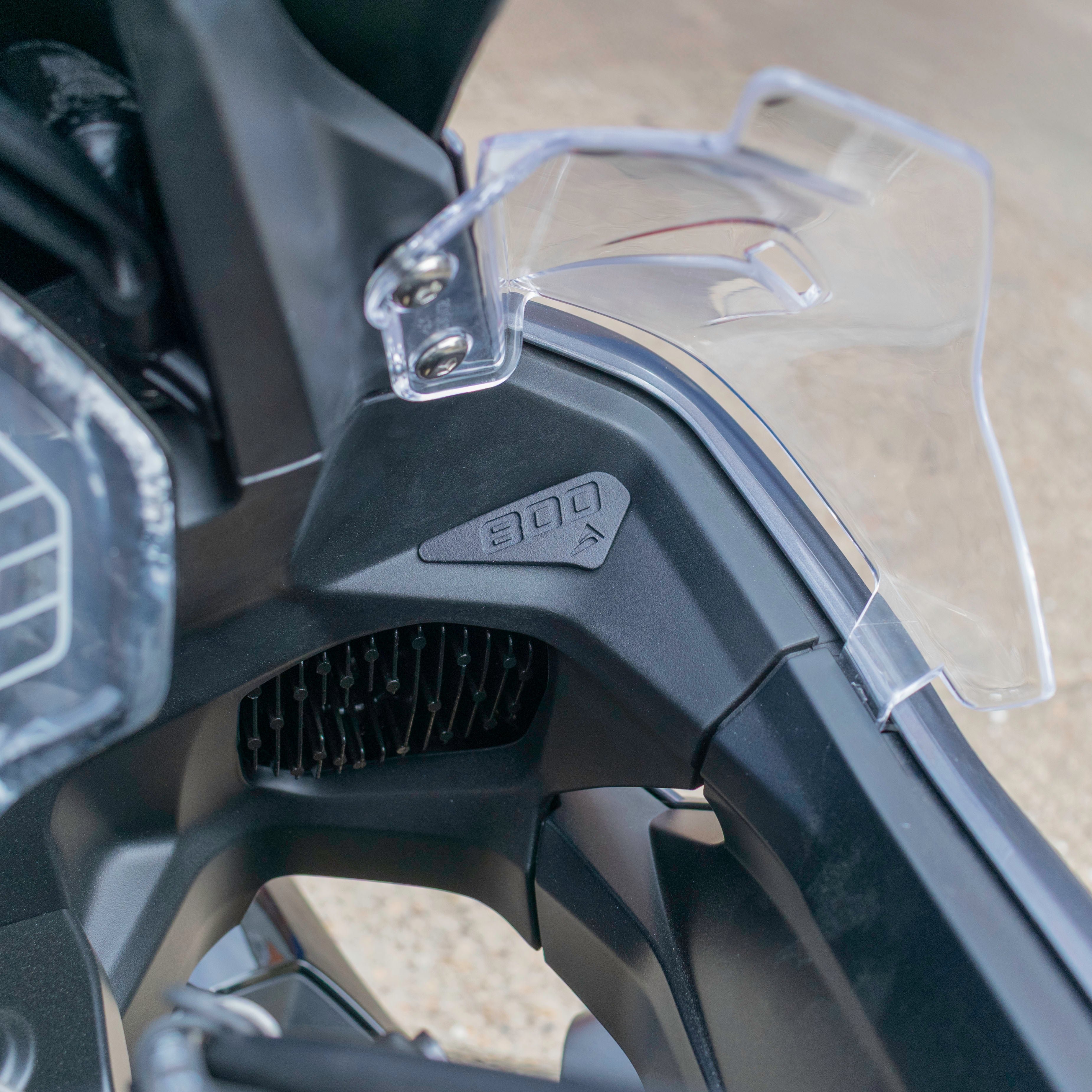Pyramid Fairing Emblems | Matte Black | Triumph Tiger Sport 800 2025>Current -  Shop name