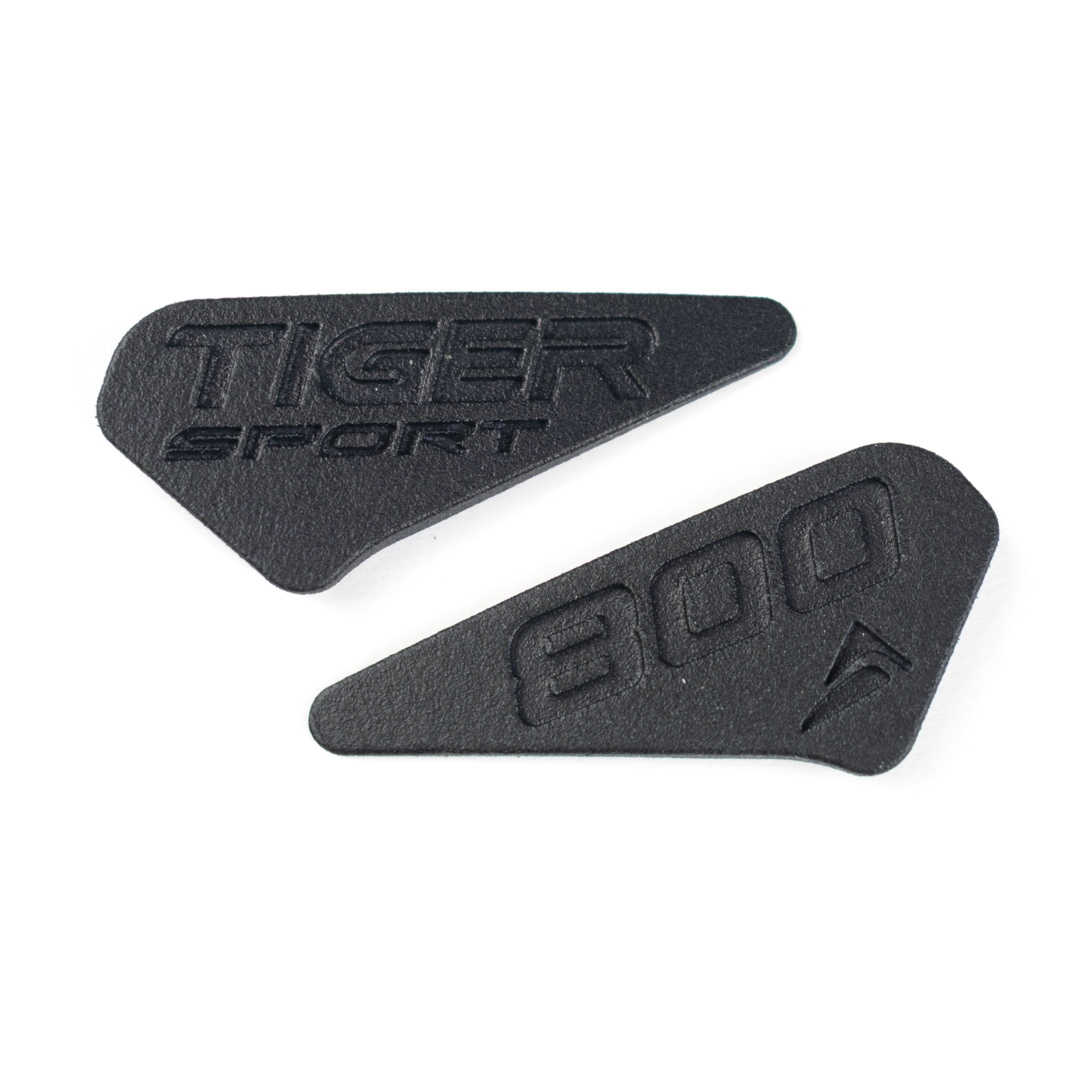 Pyramid Fairing Emblems | Matte Black | Triumph Tiger Sport 800 2025>Current -  Shop name