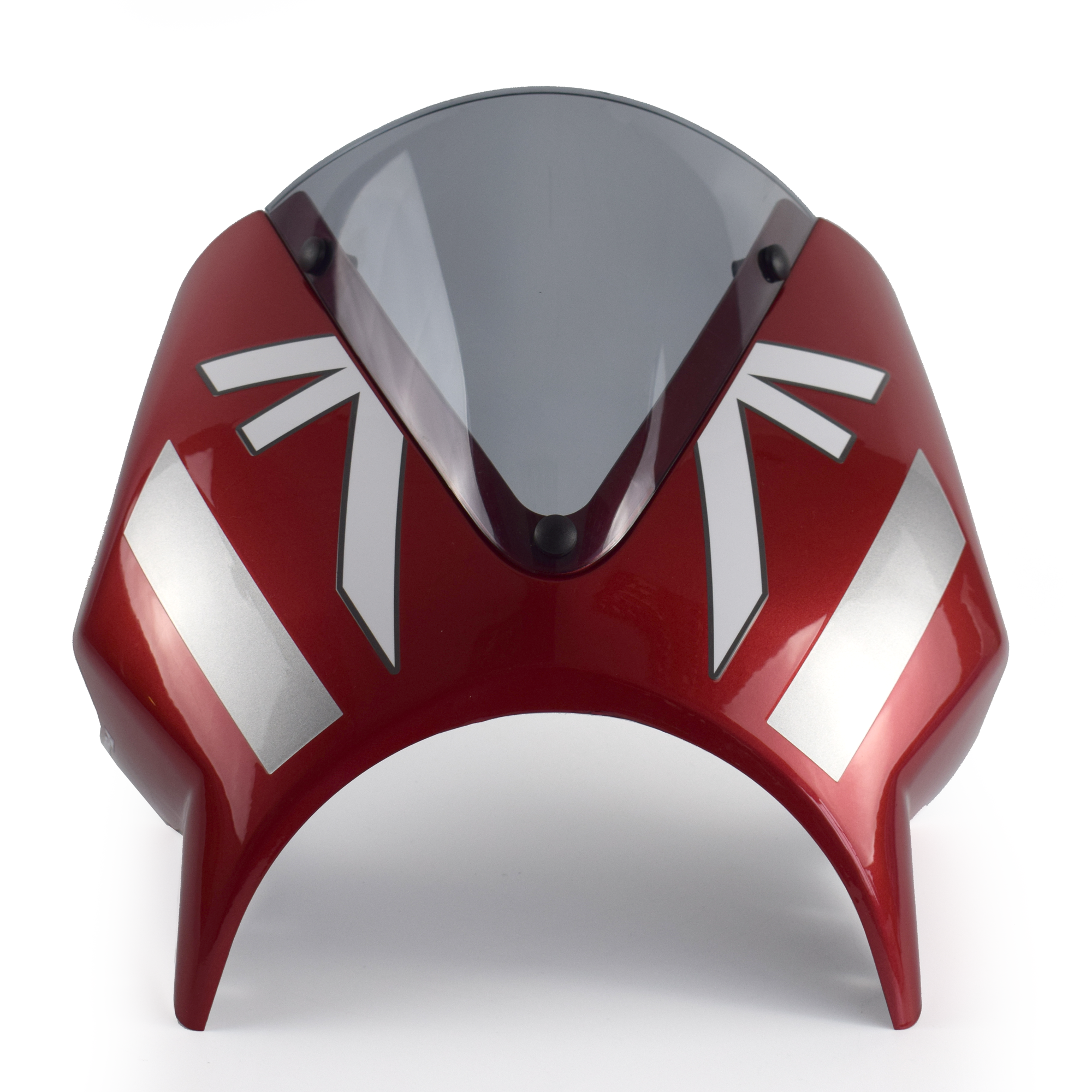 Pyramid Fly Screen | Carnival Red/Storm Grey | Triumph Speed 400 2024>2025 -  Shop name