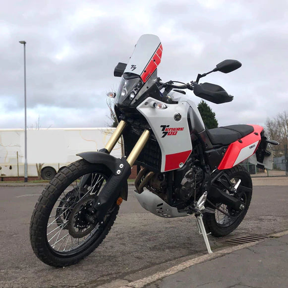 Pyramid Fly Screen | Competition White Scheme | Yamaha Tenere 700 Rally Edition 2021>Current -  Shop name