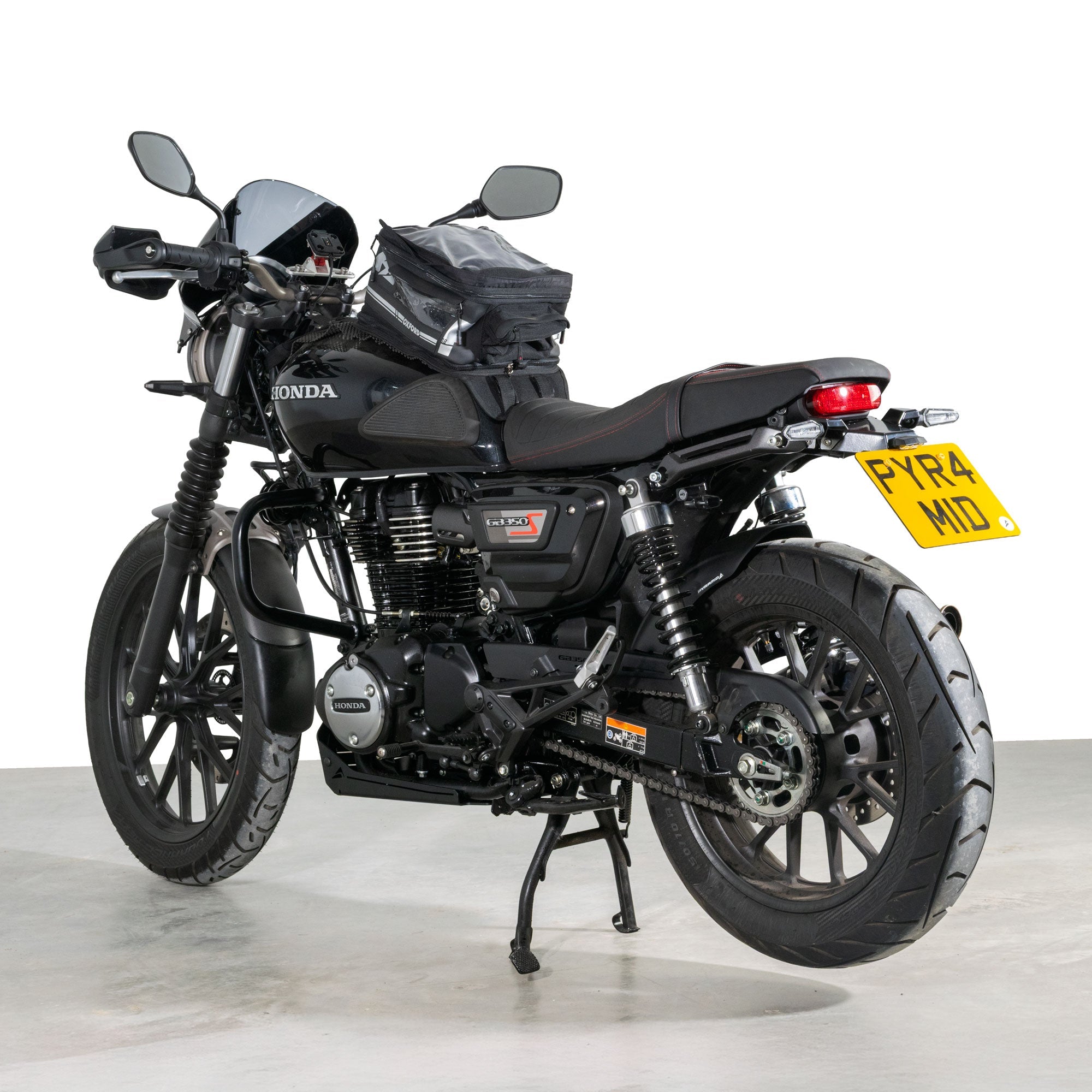 Pyramid Fly Screen | Gloss Black | Honda GB350S 2025>Current Pyramid Fly Screen | Gloss Black | Honda GB350S 2025>Current