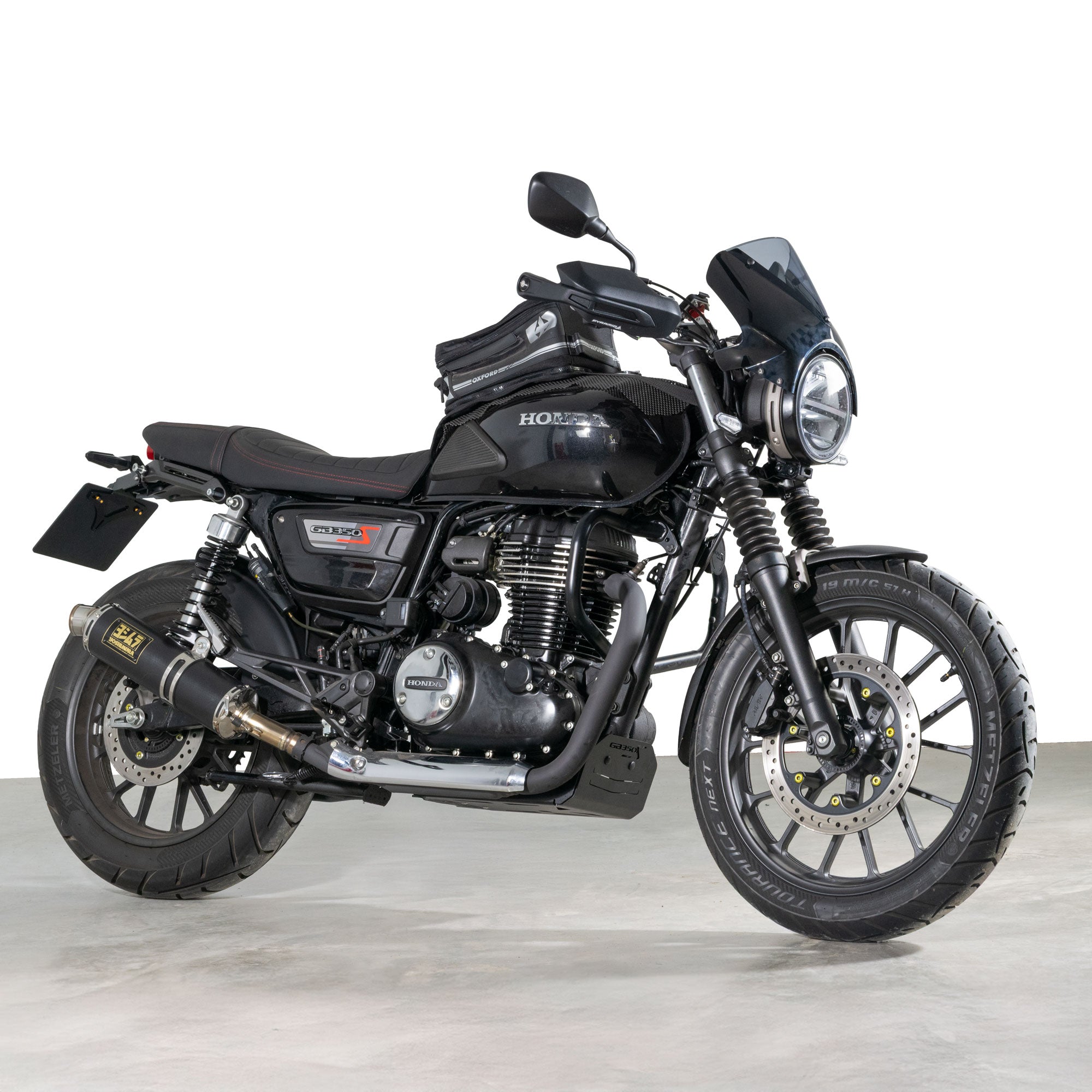 Pyramid Fly Screen | Pearl Deep Mud Grey | Honda GB350S 2025>Current -   Pyramid Motorcycle Accessories