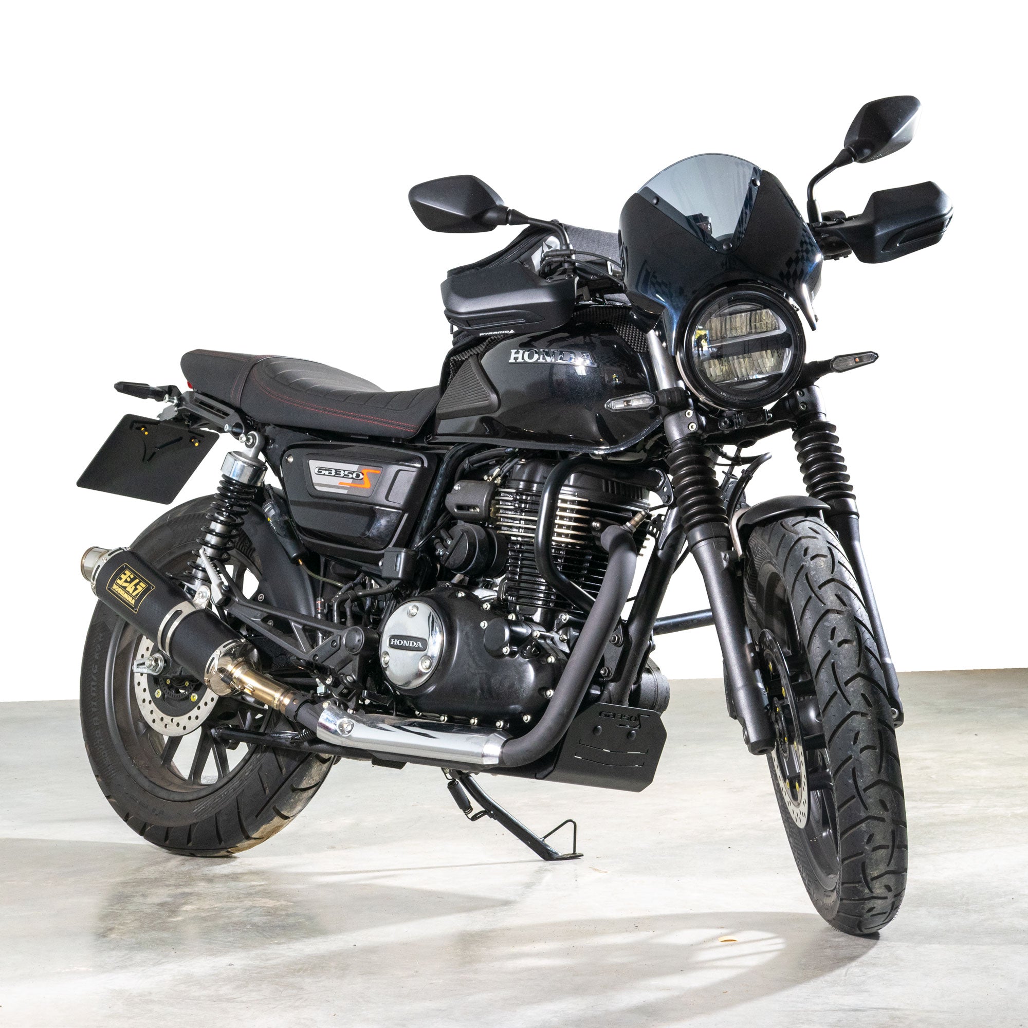 Pyramid Fly Screen | Gloss Black | Honda GB350S 2025>Current