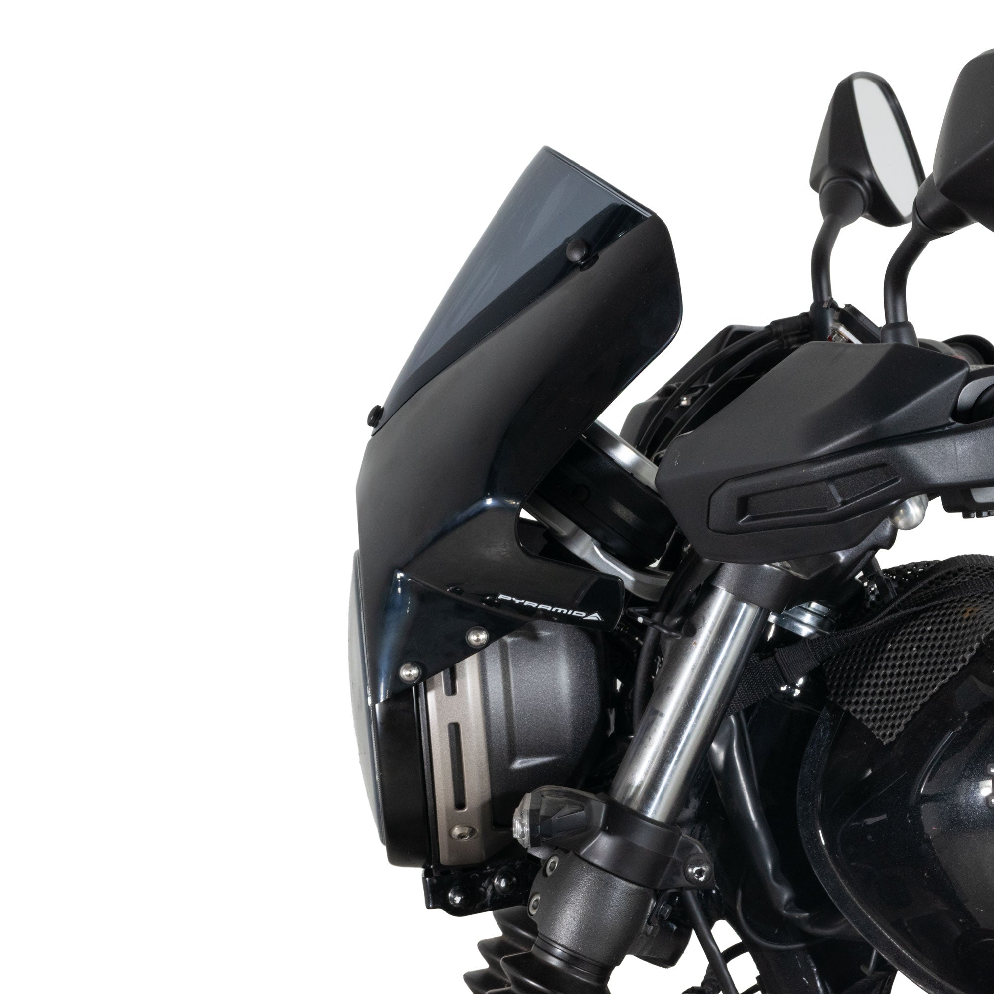 Pyramid Fly Screen | Pearl Deep Mud Grey | Honda GB350S 2025>Current -   Pyramid Motorcycle Accessories