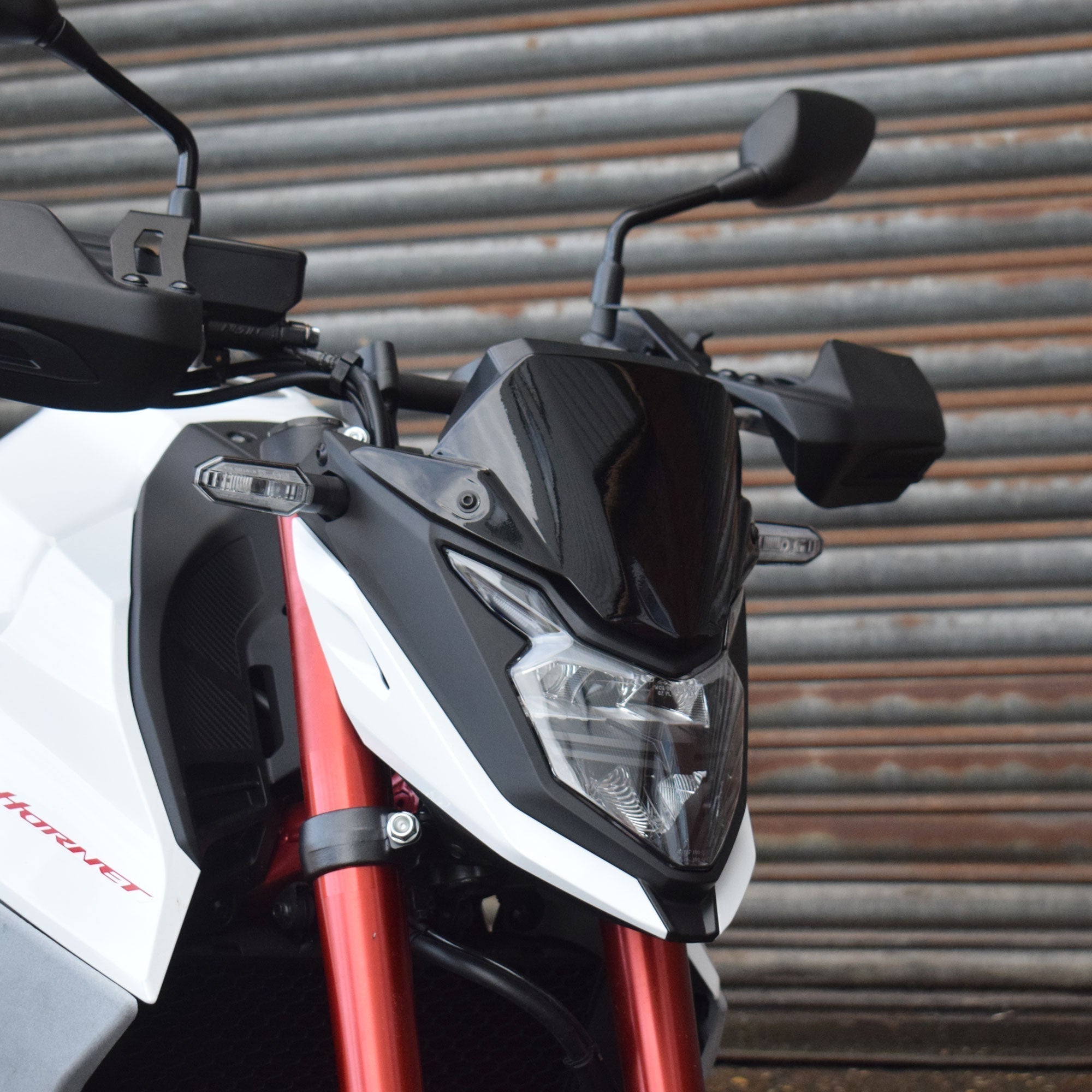 Pyramid Fly Screen | Graphite Black | Honda CB750 Hornet 2022>2024 -   Pyramid Motorcycle Accessories