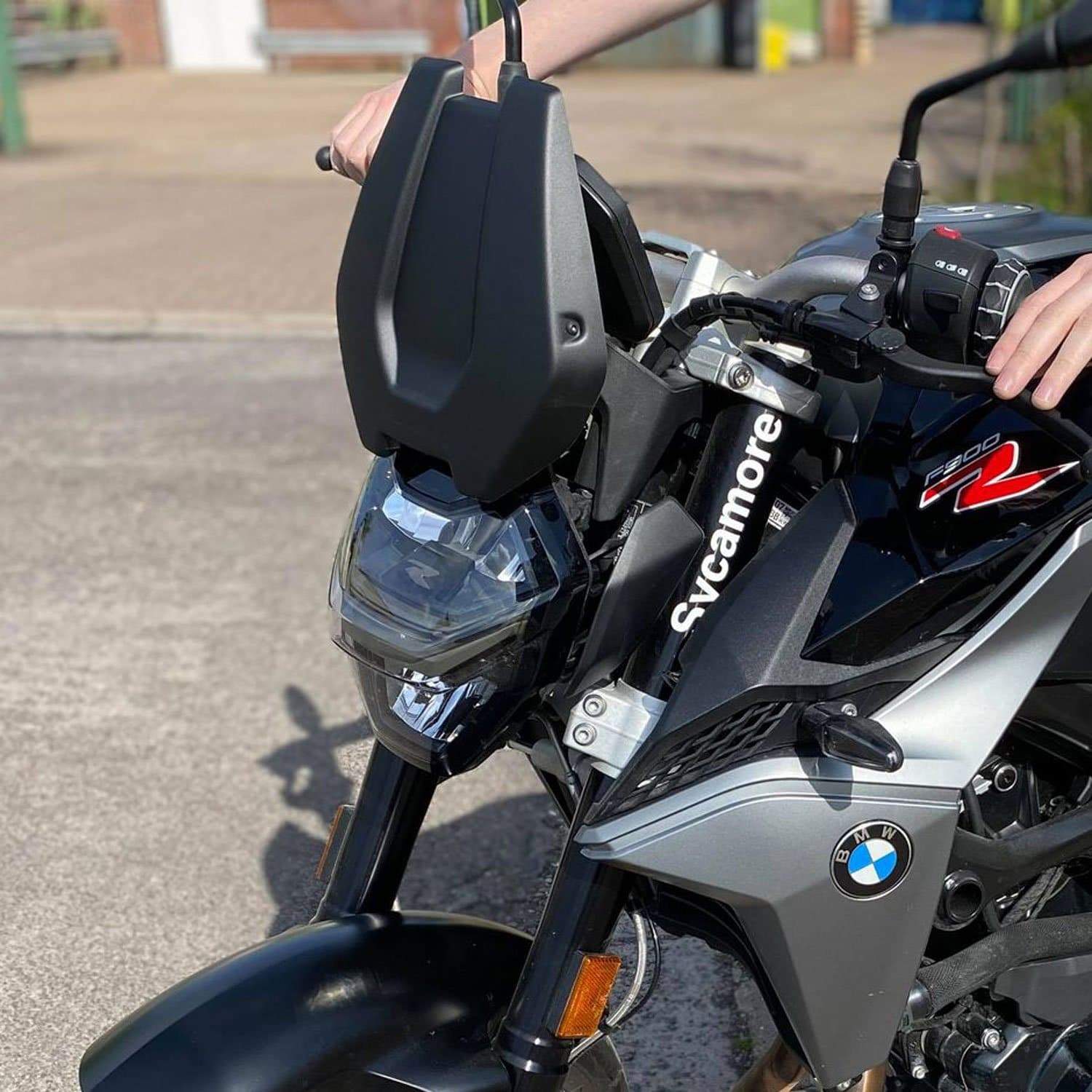 Pyramid Fly Screen | Matte Black | BMW F 900 R 2020>Current -  Shop name