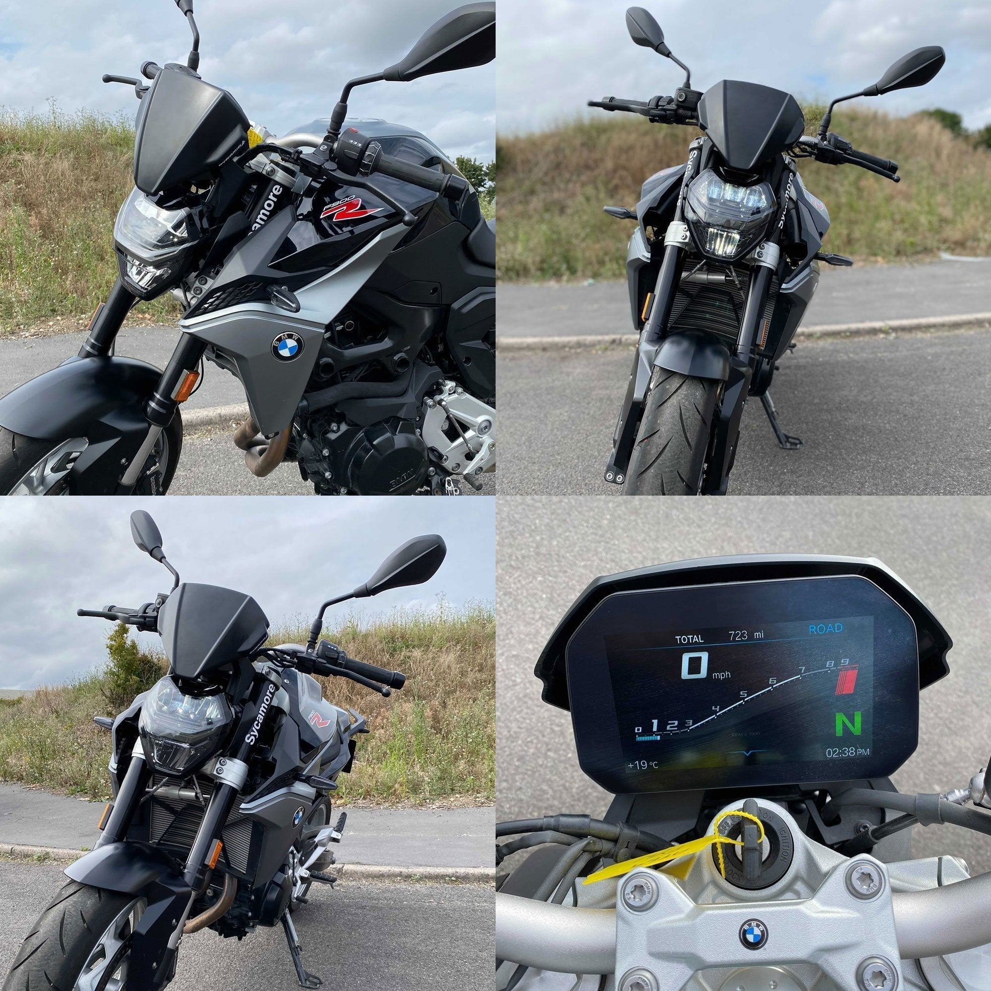 Pyramid Fly Screen | Matte Black | BMW F 900 R 2020>Current -  Shop name