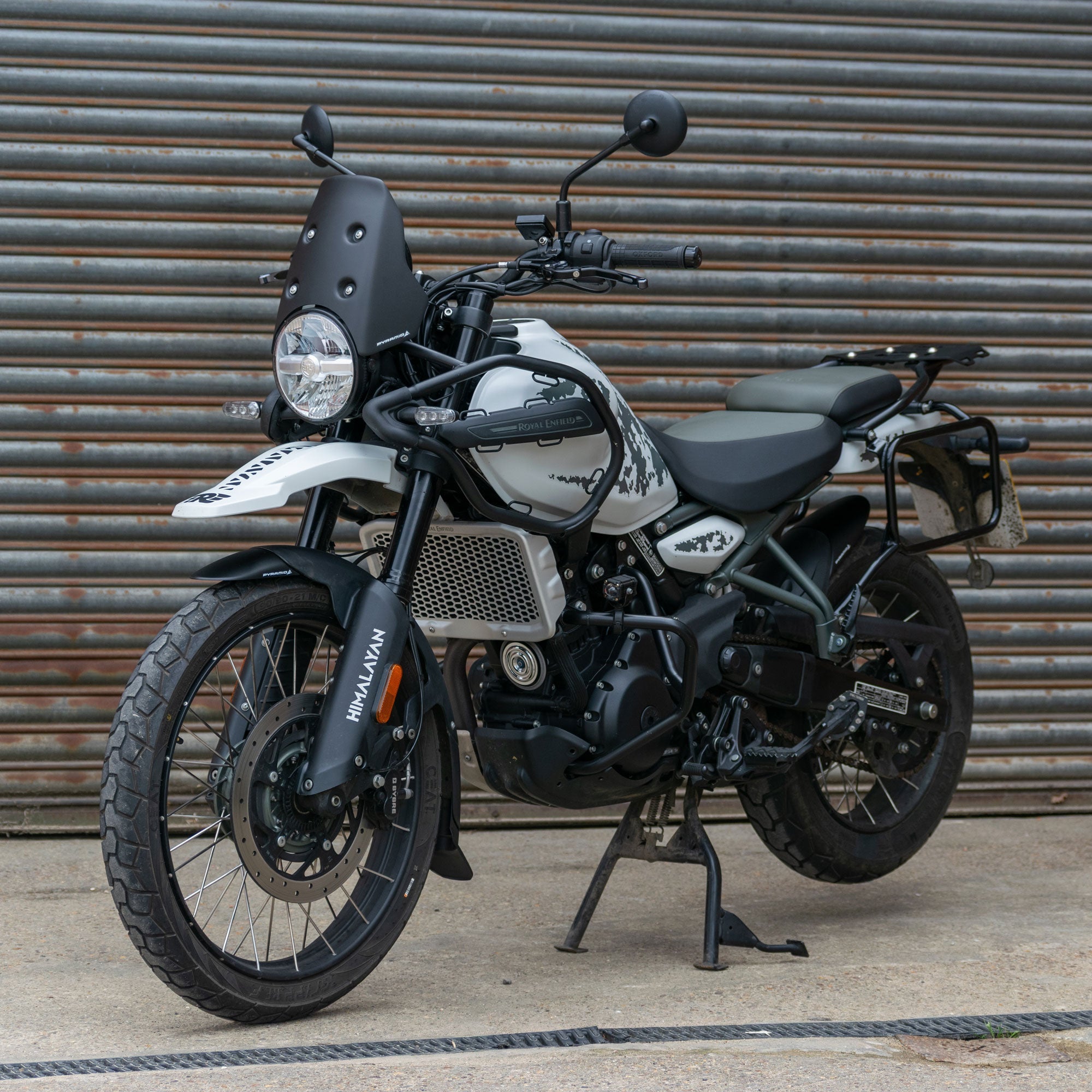 Pyramid Fly Screen | Kamet White | Royal Enfield Himalayan 450 2024>Current -   Pyramid Motorcycle Accessories