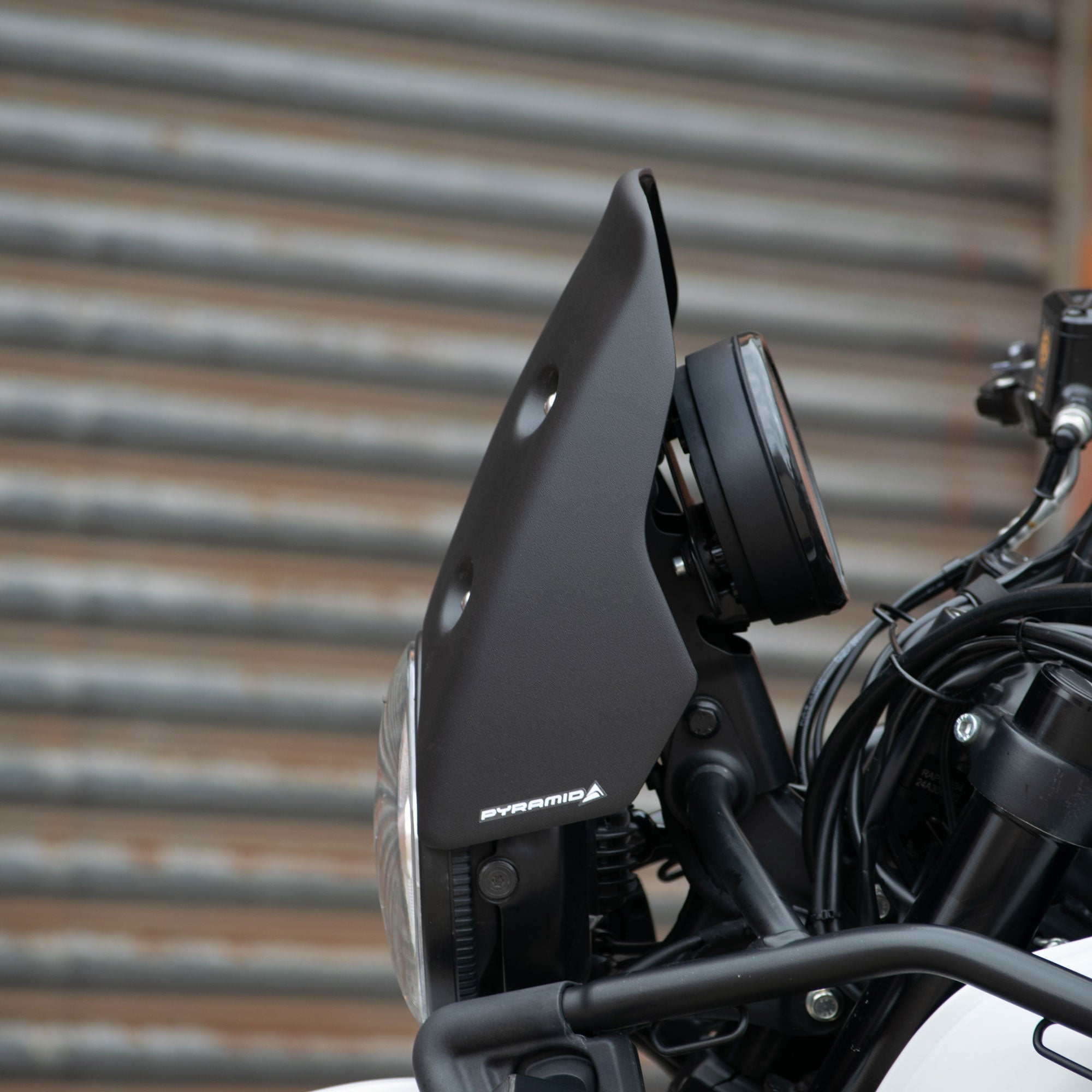 Pyramid Fly Screen | Kamet White | Royal Enfield Himalayan 450 2024>Current -   Pyramid Motorcycle Accessories