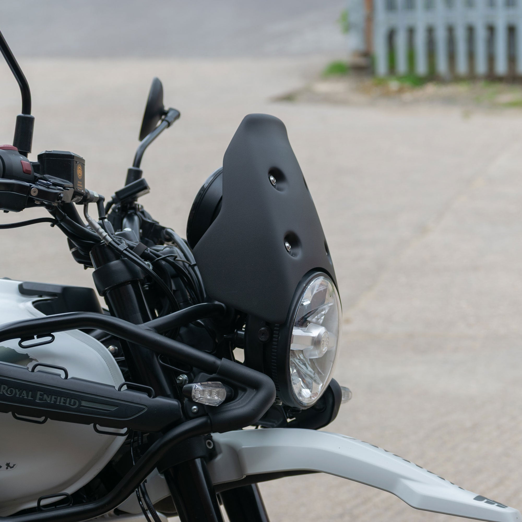 Pyramid Fly Screen | Kamet White | Royal Enfield Himalayan 450 2024>Current -   Pyramid Motorcycle Accessories