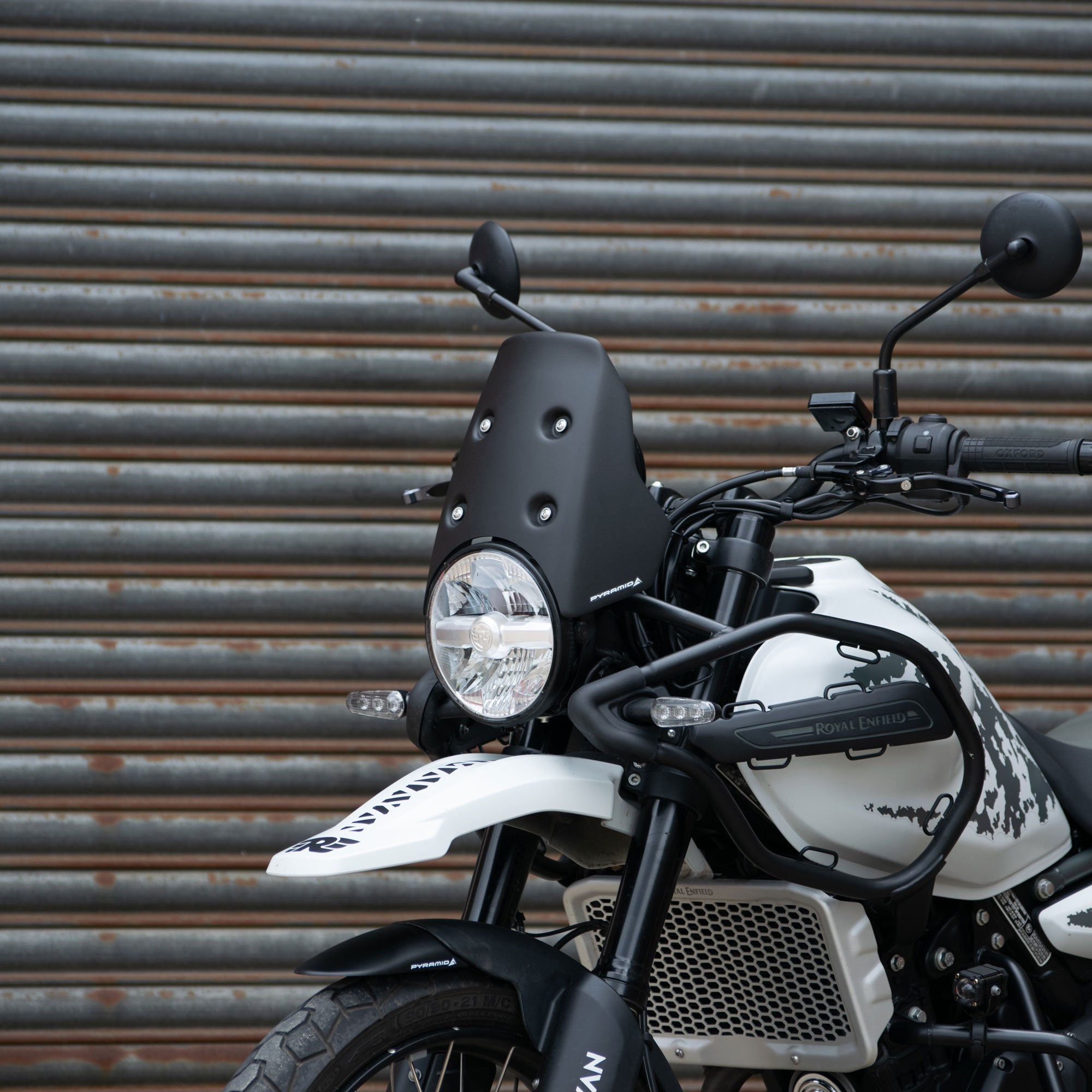 Pyramid Fly Screen | Kamet White | Royal Enfield Himalayan 450 2024>Current -   Pyramid Motorcycle Accessories
