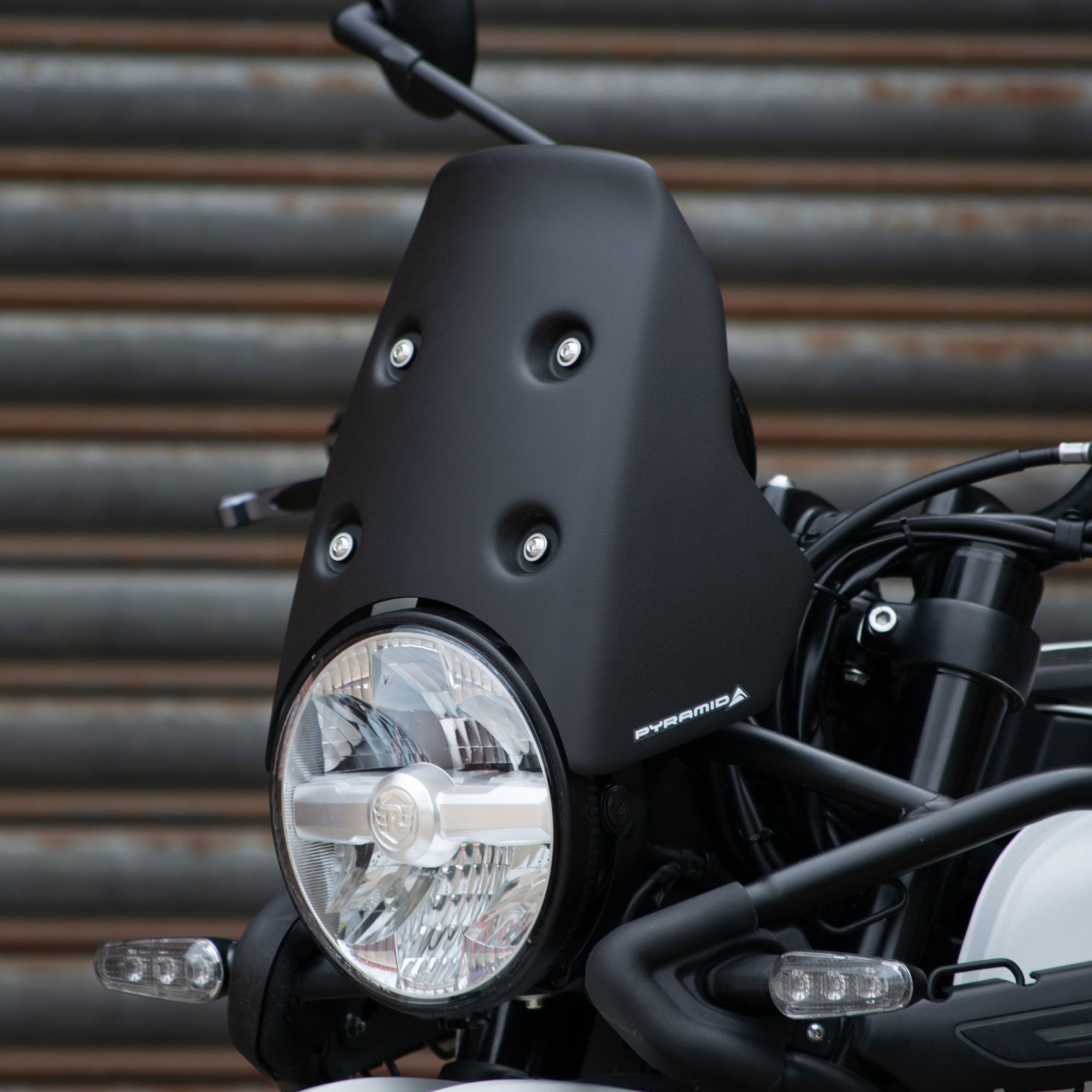 Pyramid Fly Screen | Kamet White | Royal Enfield Himalayan 450 2024>Current -   Pyramid Motorcycle Accessories