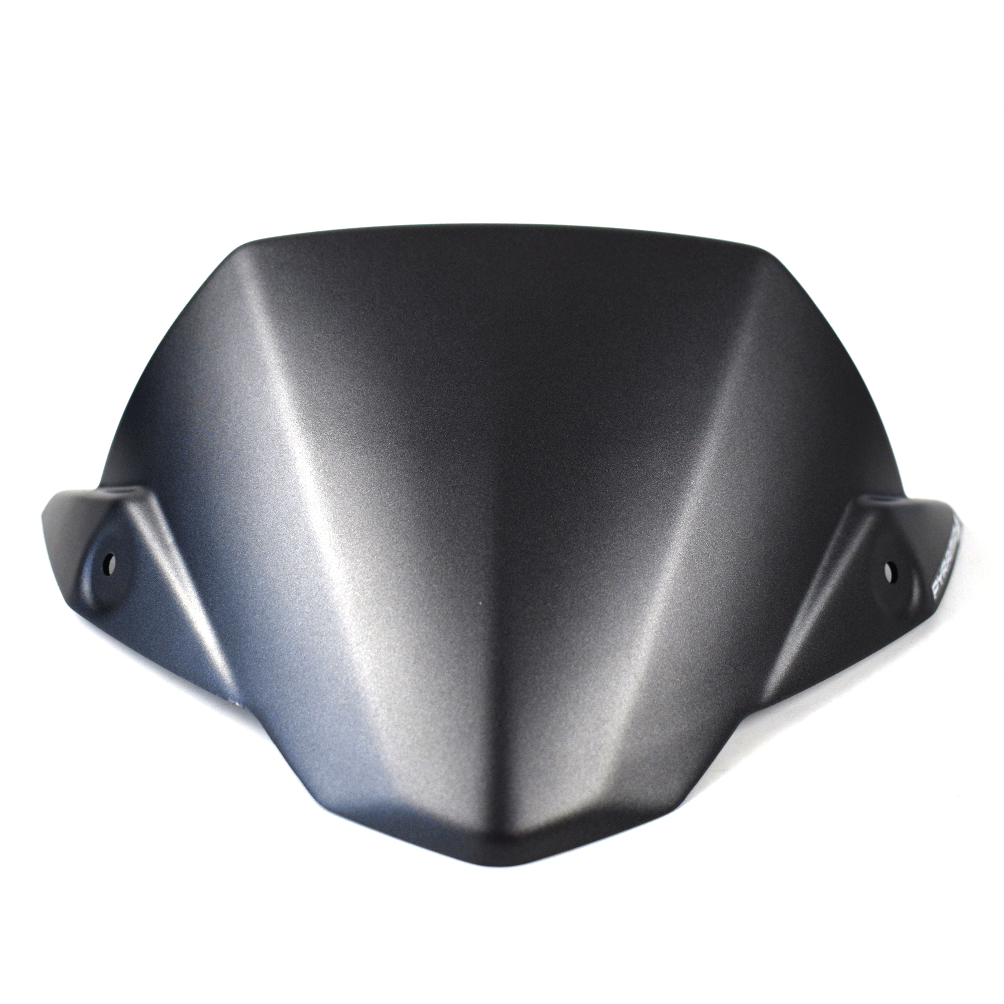 Pyramid Fly Screen | Matte Iridium Grey Metallic | Honda CB750 Hornet 2022>2024-21995D-Screens-Pyramid Motorcycle Accessories