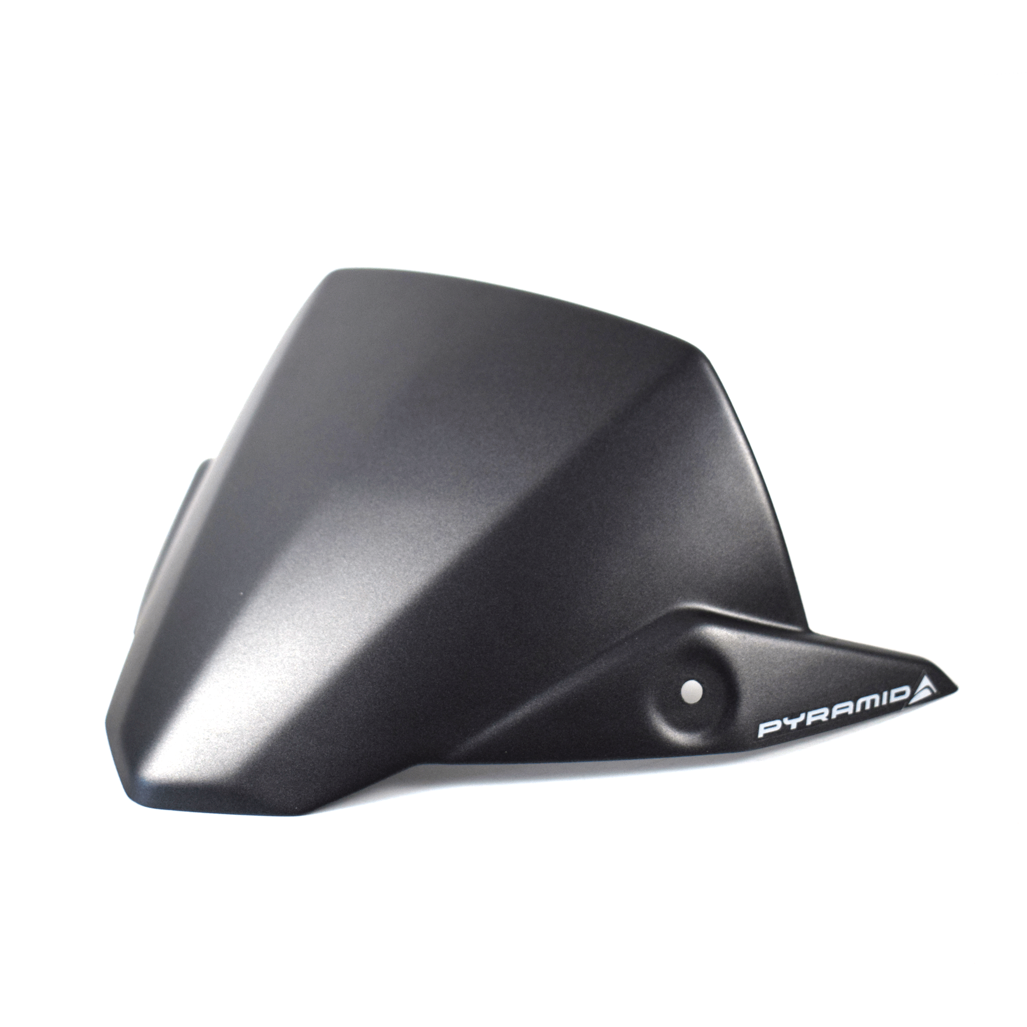 Pyramid Fly Screen | Matte Iridium Grey Metallic | Honda CB750 Hornet 2022>2024-21995D-Screens-Pyramid Motorcycle Accessories