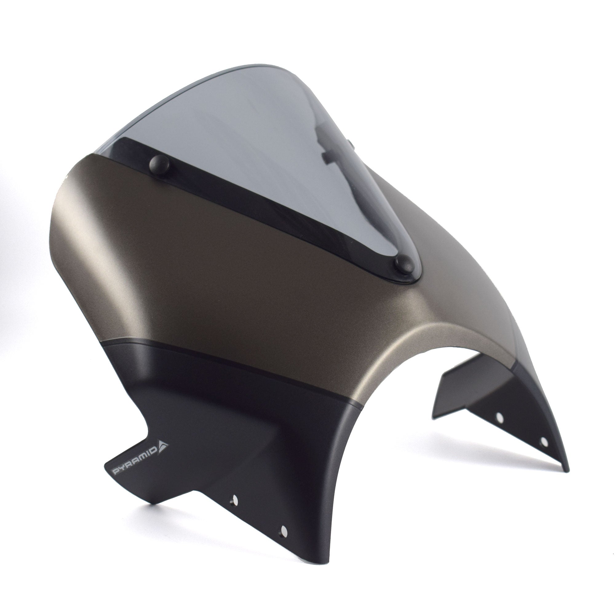 Pyramid Fly Screen | Matte Ironstone & Matte Storm Grey | Triumph Speed Twin 1200 2024>2024 -  Shop name