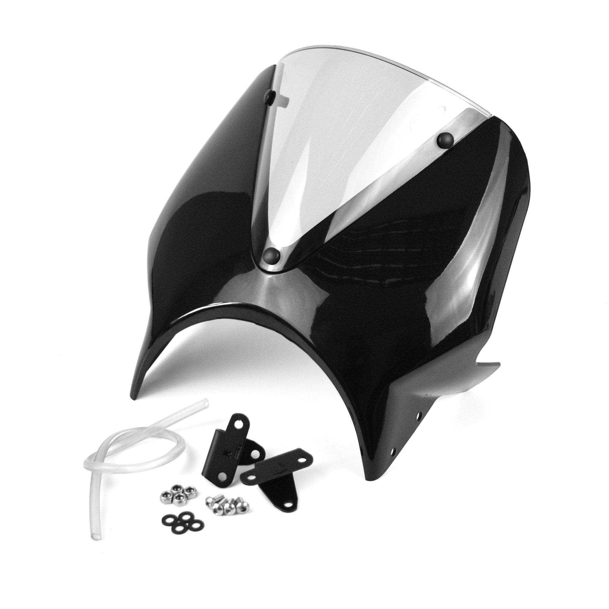 Pyramid Fly Screen | Midnight Black (USA: Raven Black) | Yamaha XSR 900 2022>Current -  Shop name