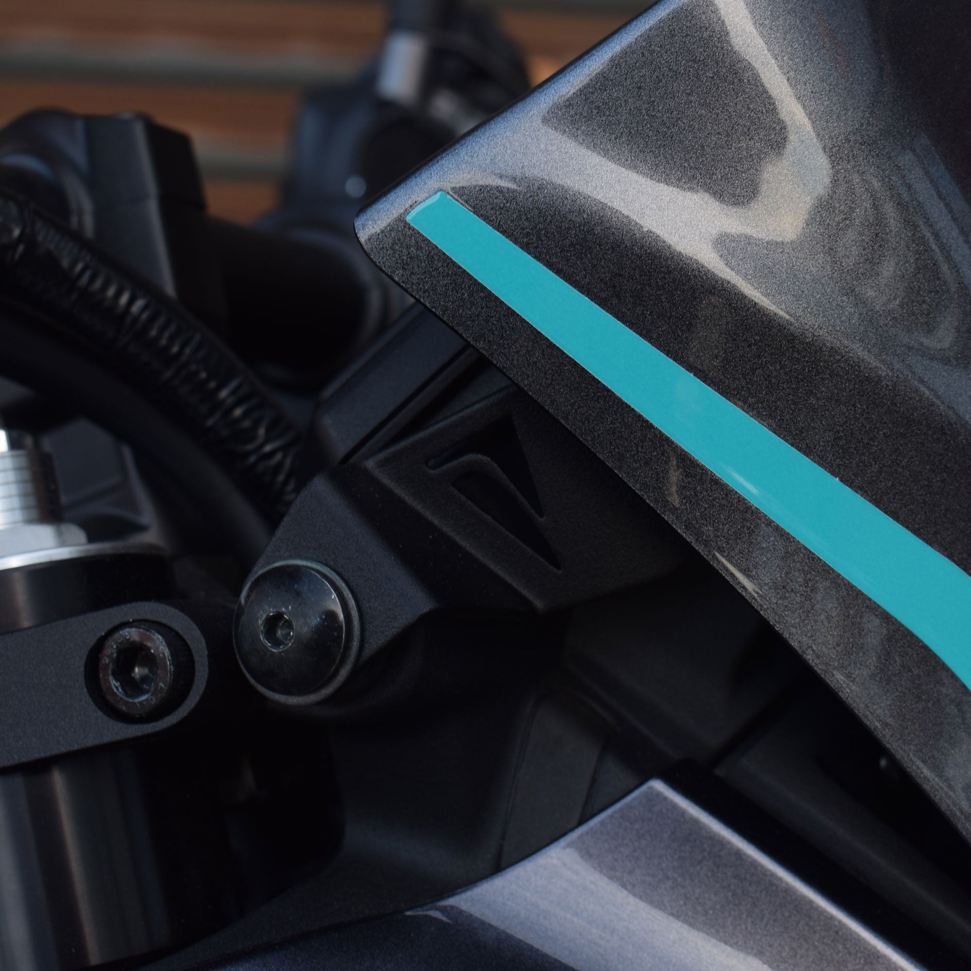 Pyramid Fly Screen | Midnight Cyan | Yamaha MT-09 2024>Current-Screens-Pyramid Motorcycle Accessories