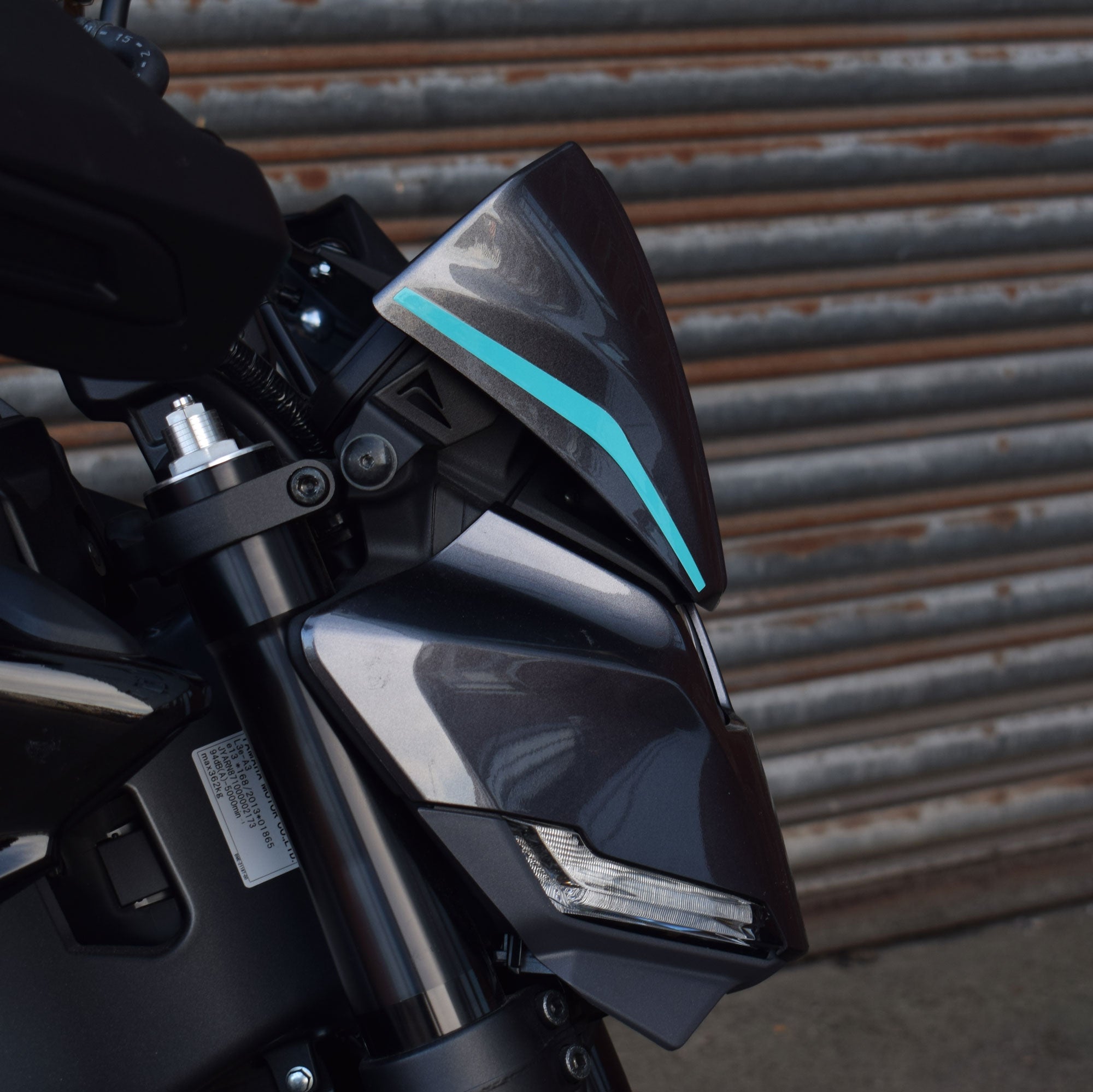 Pyramid Fly Screen | Midnight Cyan | Yamaha MT-09 2024>Current-Screens-Pyramid Motorcycle Accessories
