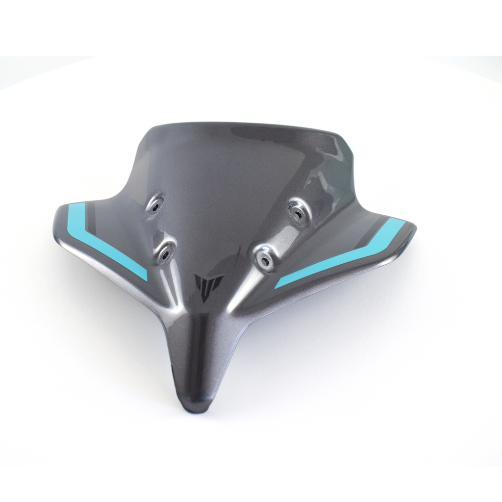 Pyramid Fly Screen | Midnight Cyan | Yamaha MT-10 2024>Current -  Shop name