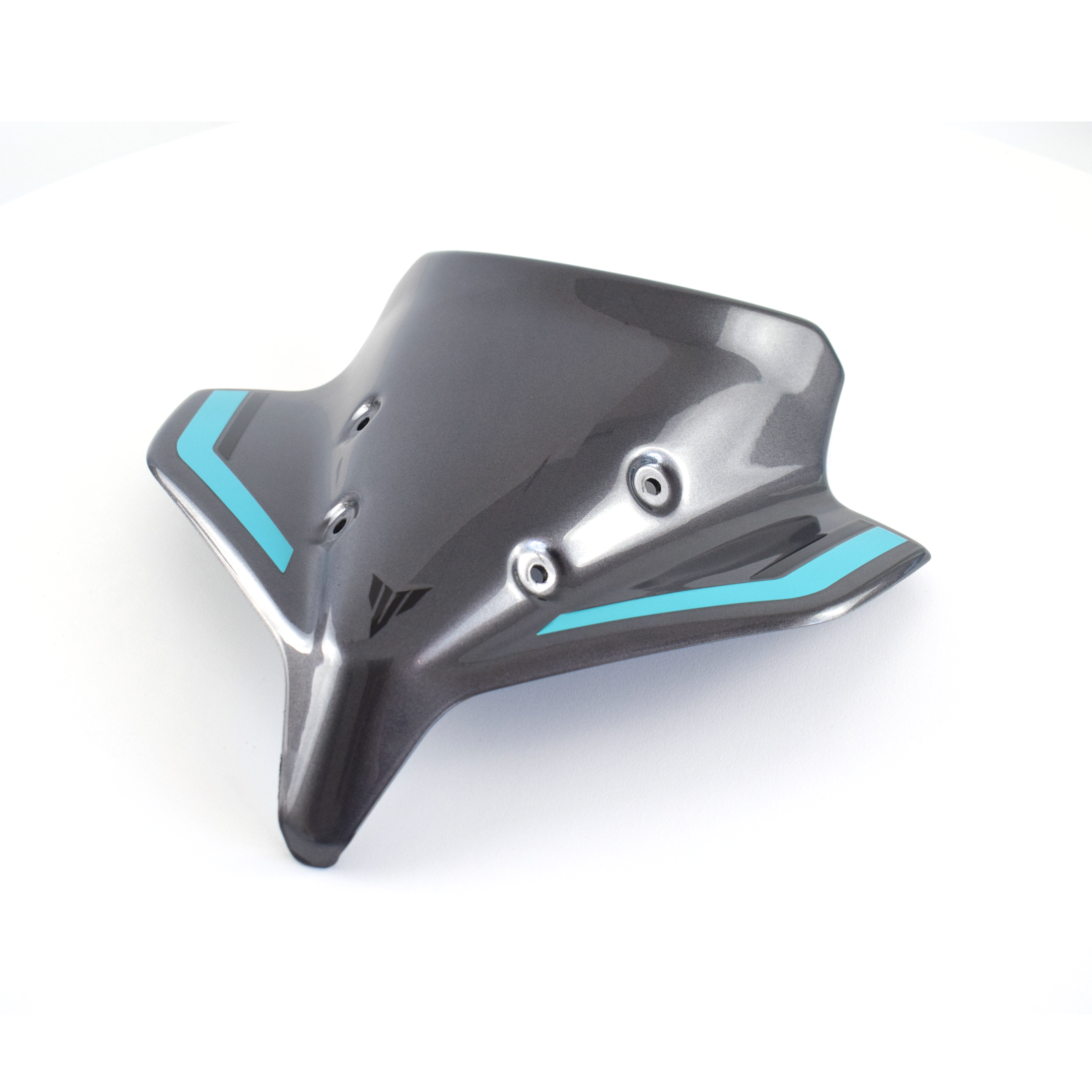 Pyramid Fly Screen | Midnight Cyan | Yamaha MT-10 2024>Current -  Shop name