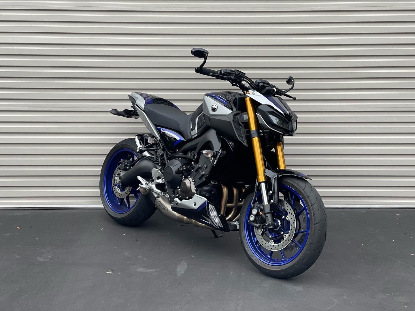 Pyramid Fly Screen | SP Colours | Yamaha MT-09 SP 2018>2020-22142G-Screens-Pyramid Motorcycle Accessories