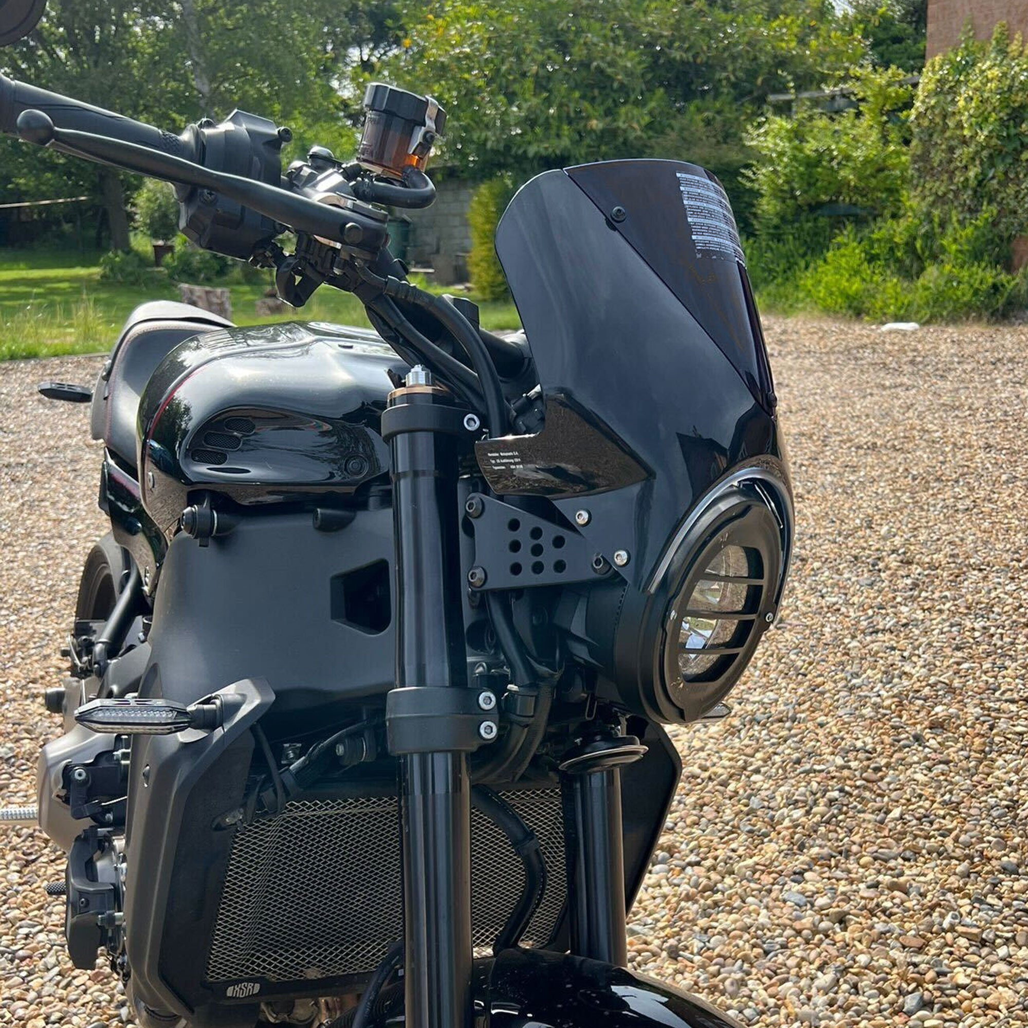 Pyramid Fly Screen | Unpainted | Yamaha XSR 900 2022>Current -  Shop name